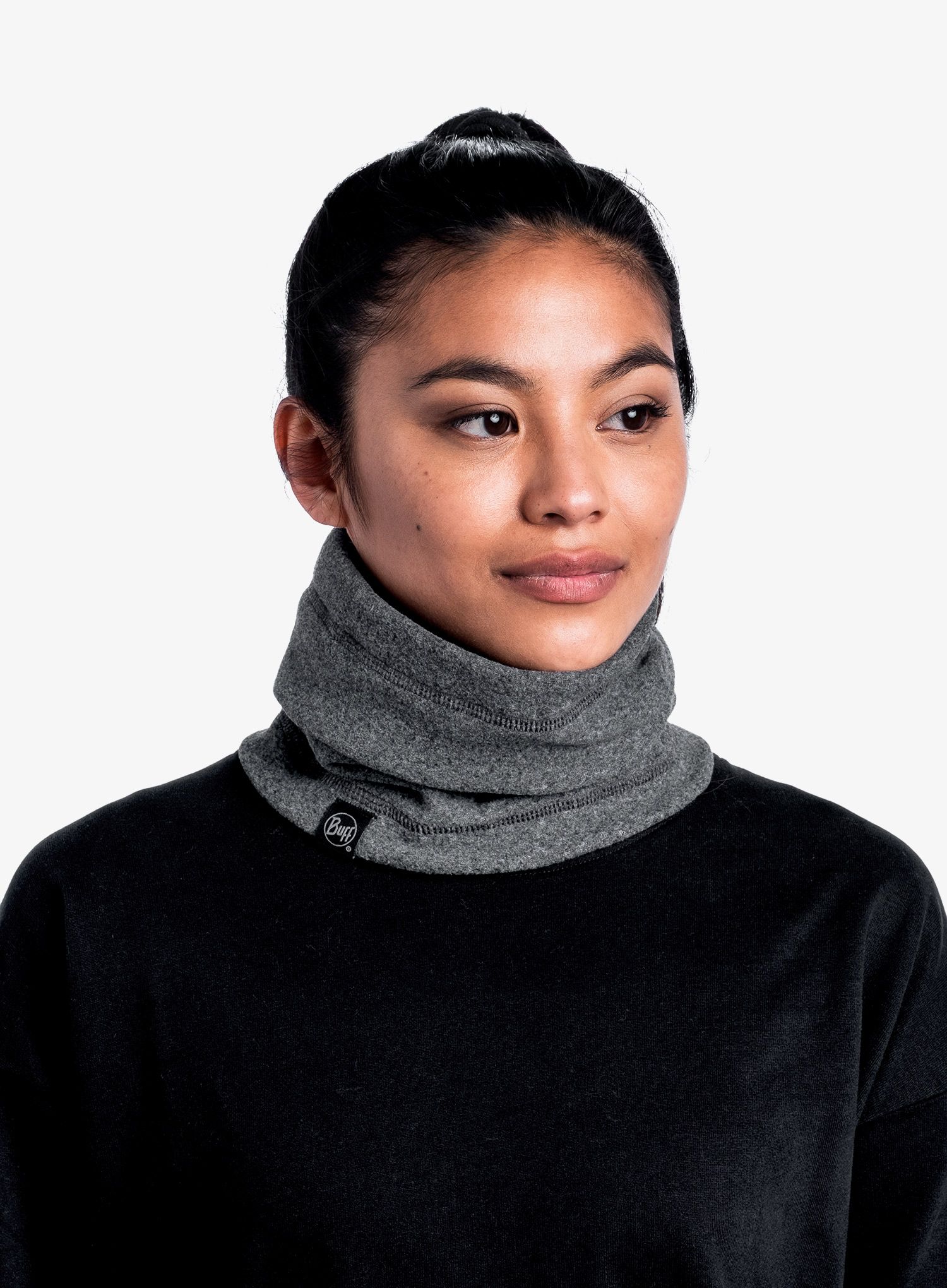 Šal za vrat Buff Polar Neckwarmer - grey heather