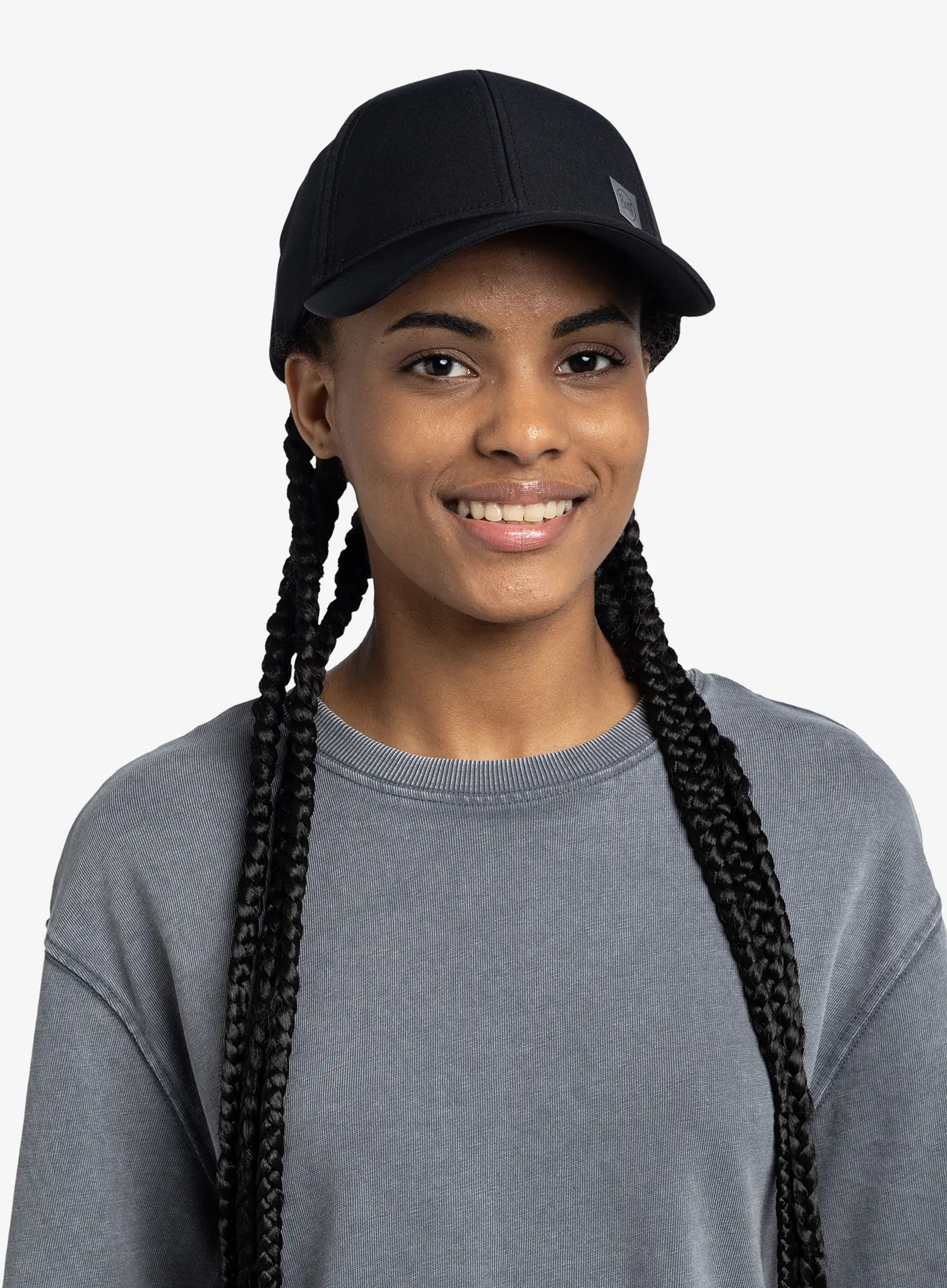 Kapa s šiltom Buff Summit Cap - solid black
