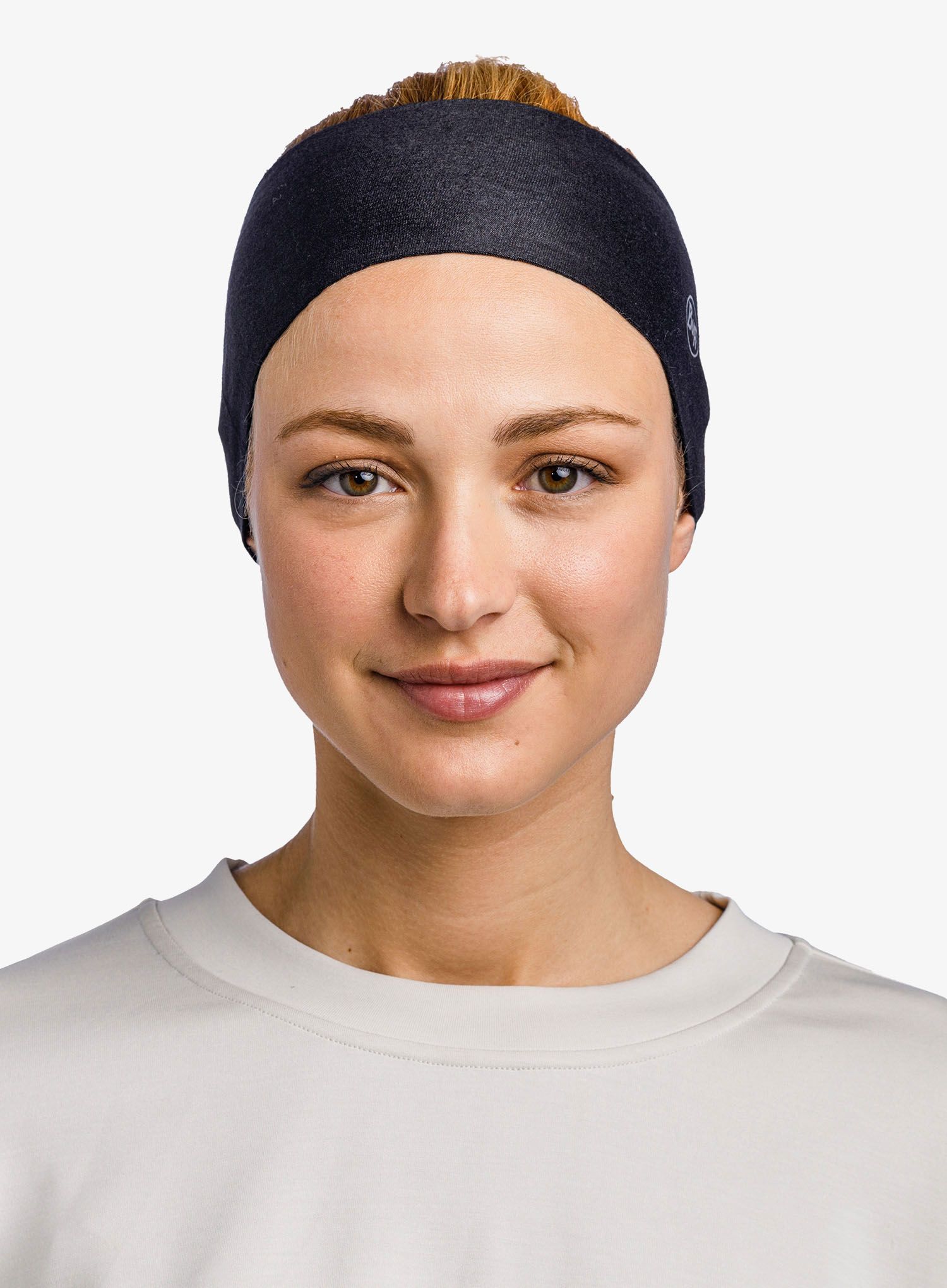 Naglavni trak Buff Thermonet Headband - solid black