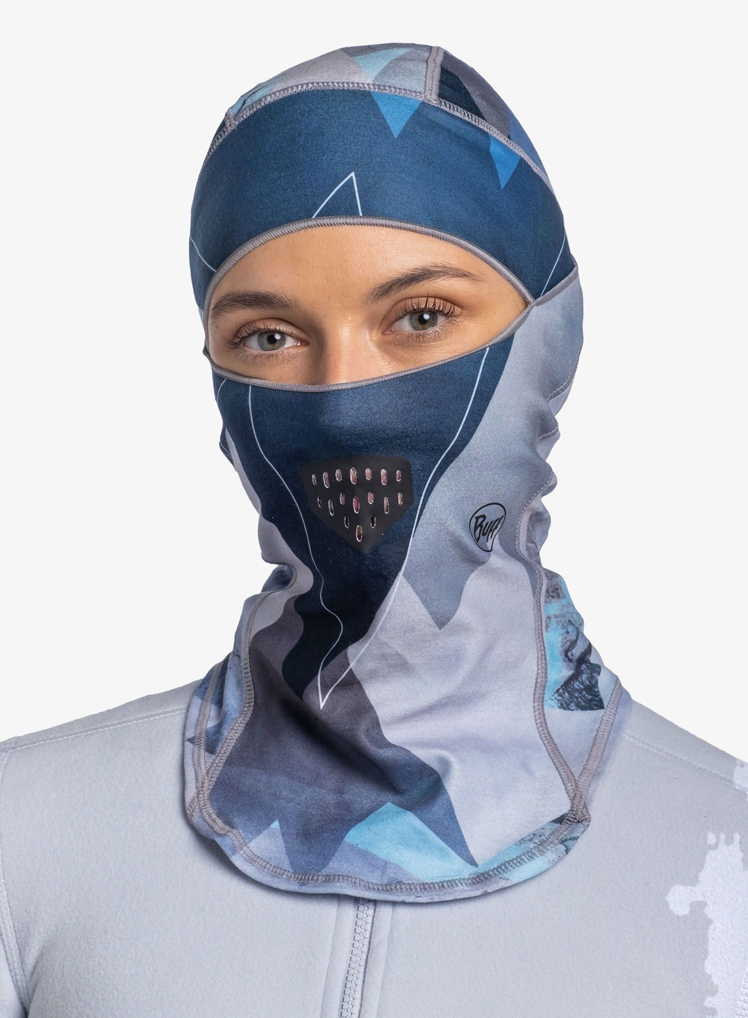 Podkapa Buff Thermonet Hinged Balaclava - synth blue