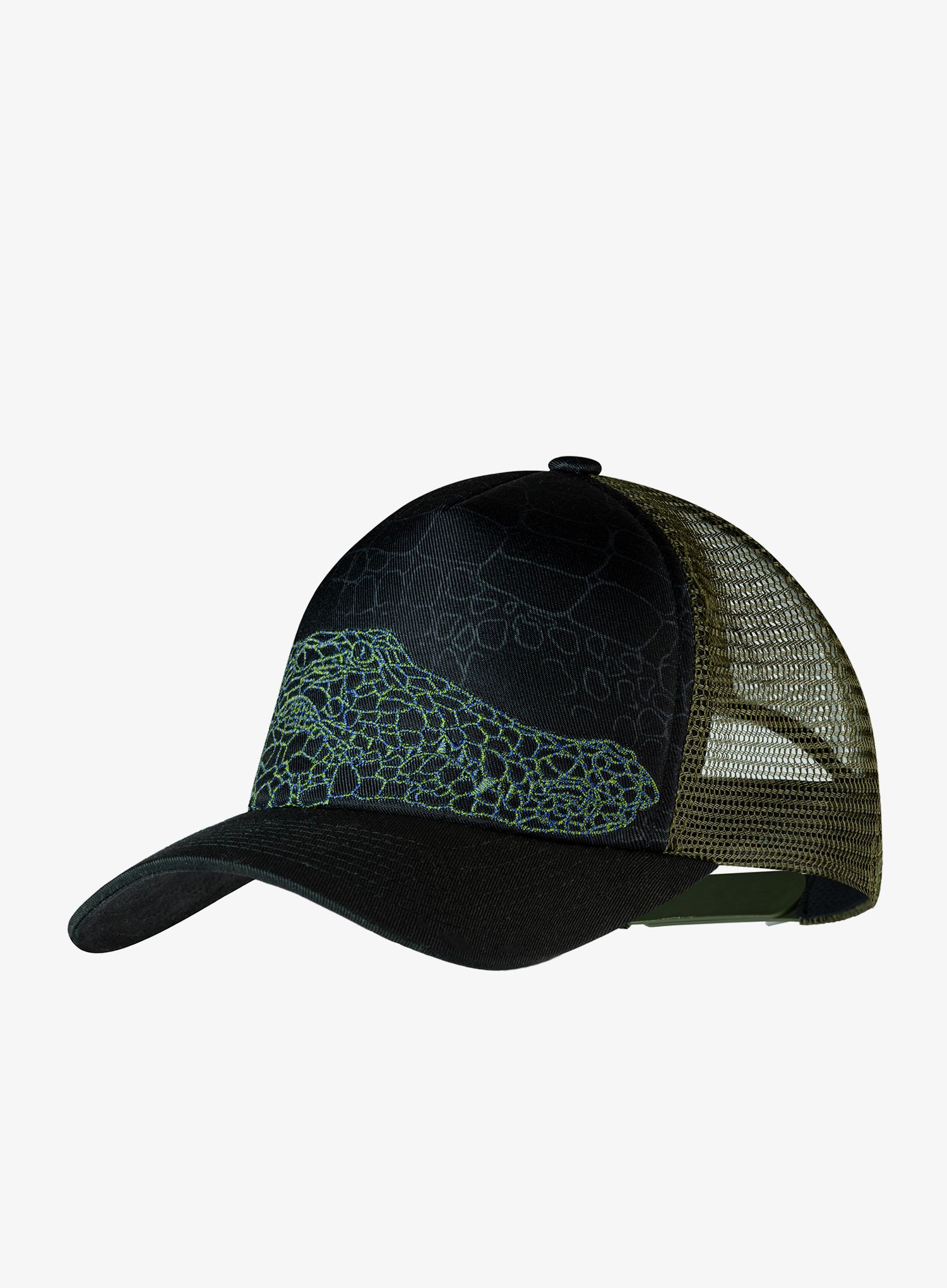 Kapa s šiltom Buff Trucker Cap Kid - kote black