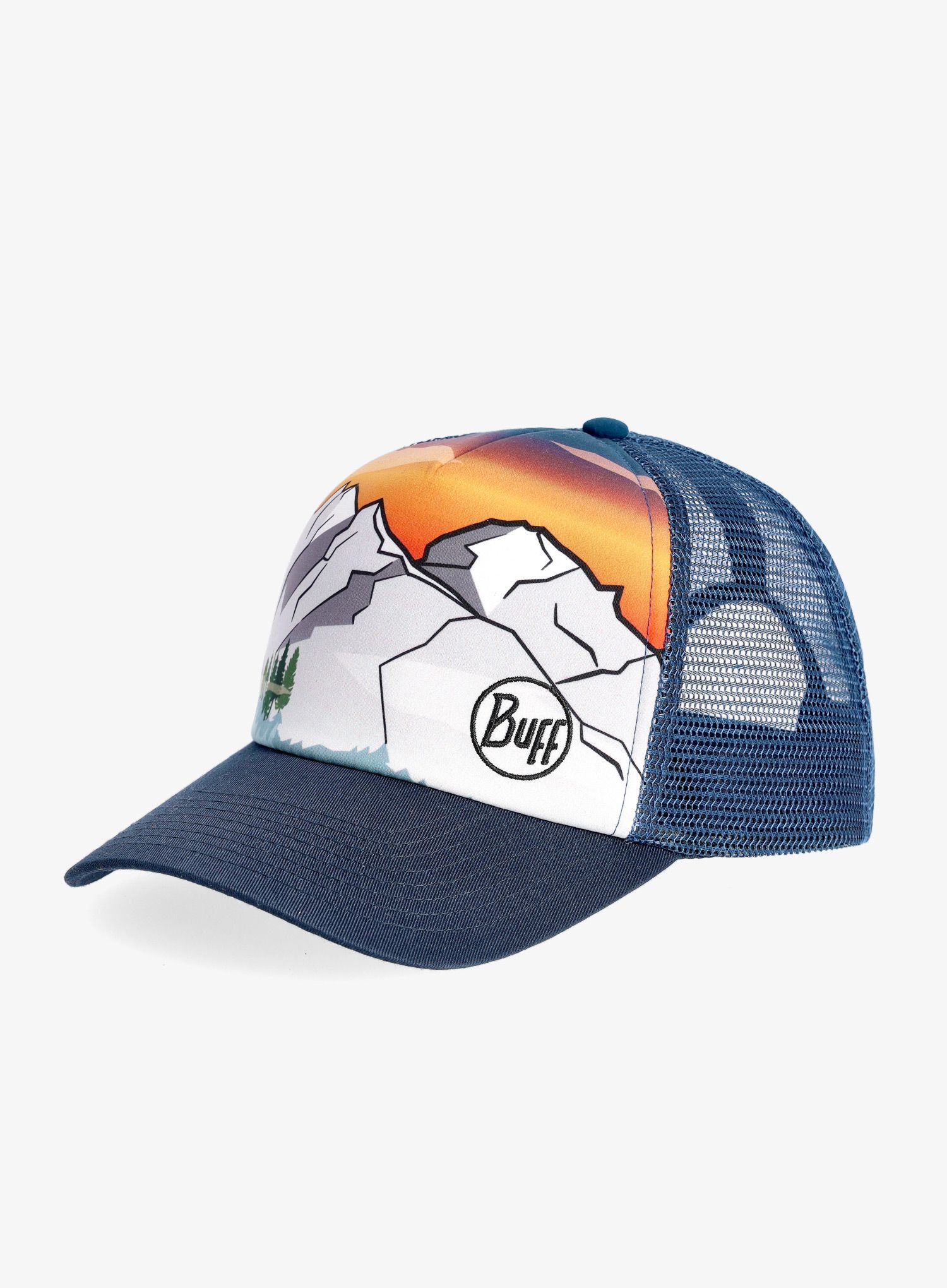 Kapa s šiltom Buff Trucker Cap - Rysy/Rysy