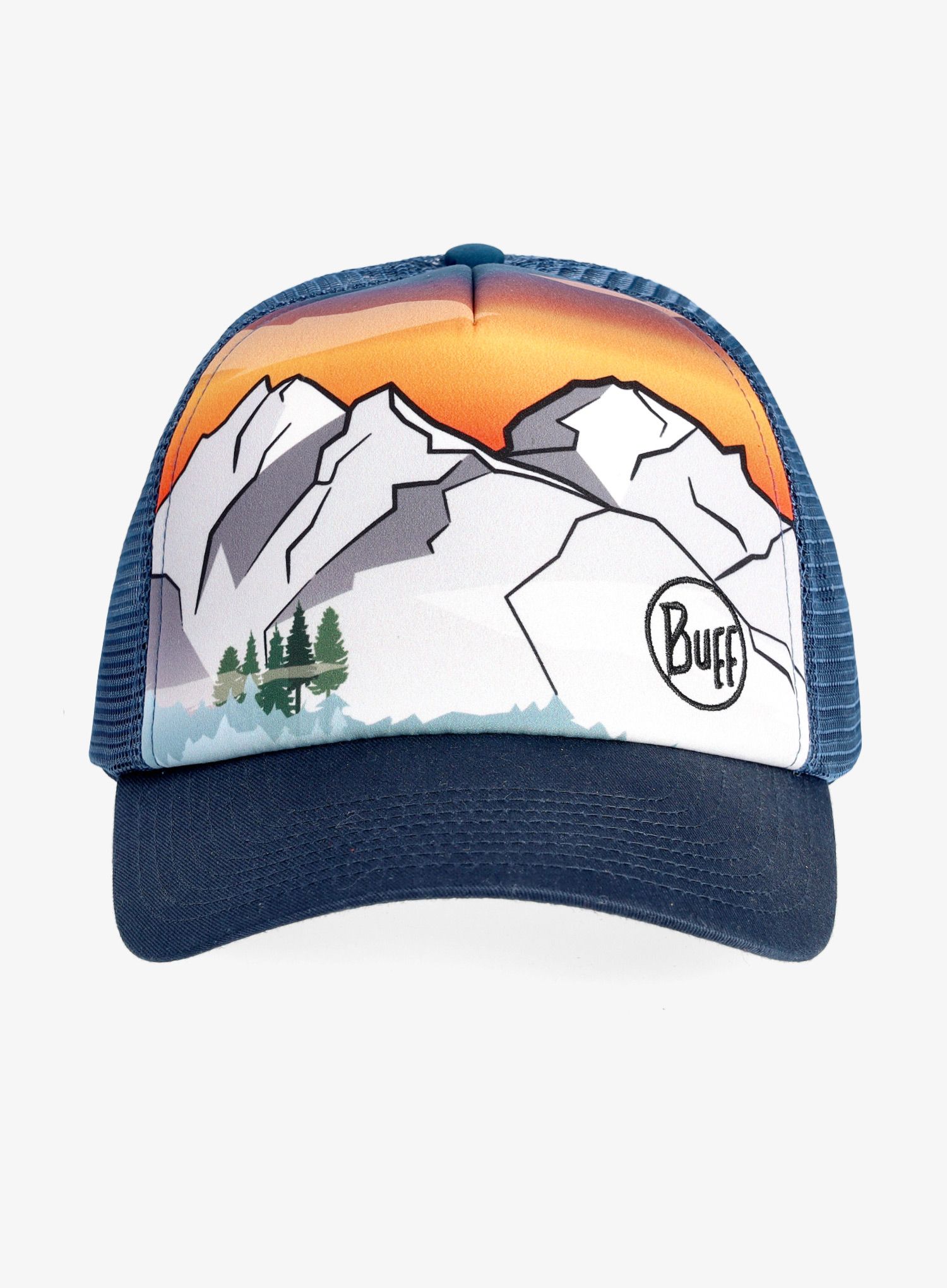 Kapa s šiltom Buff Trucker Cap - Rysy/Rysy