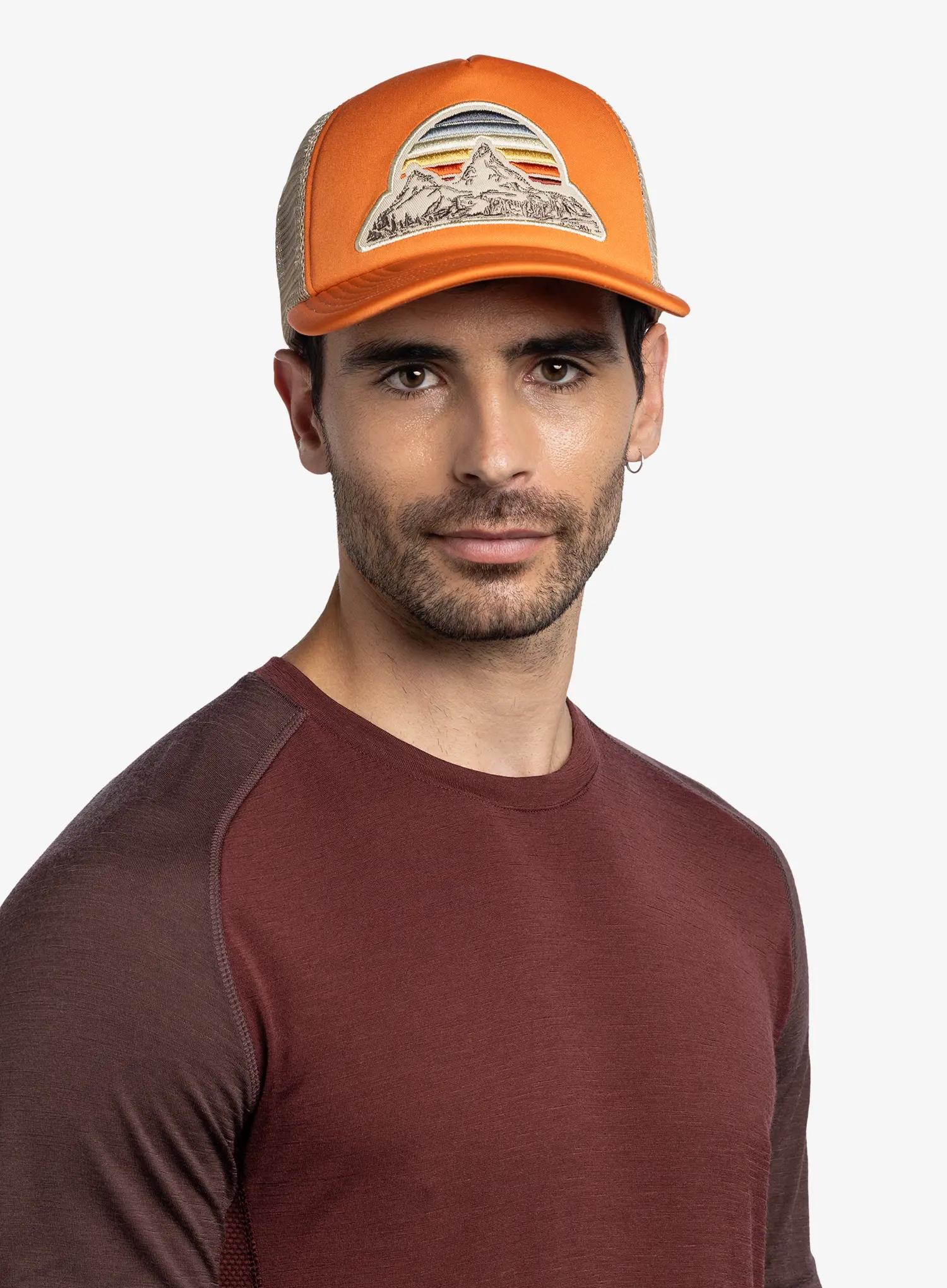 Kapa s šiltom Buff Trucker Cap - bougi ginger