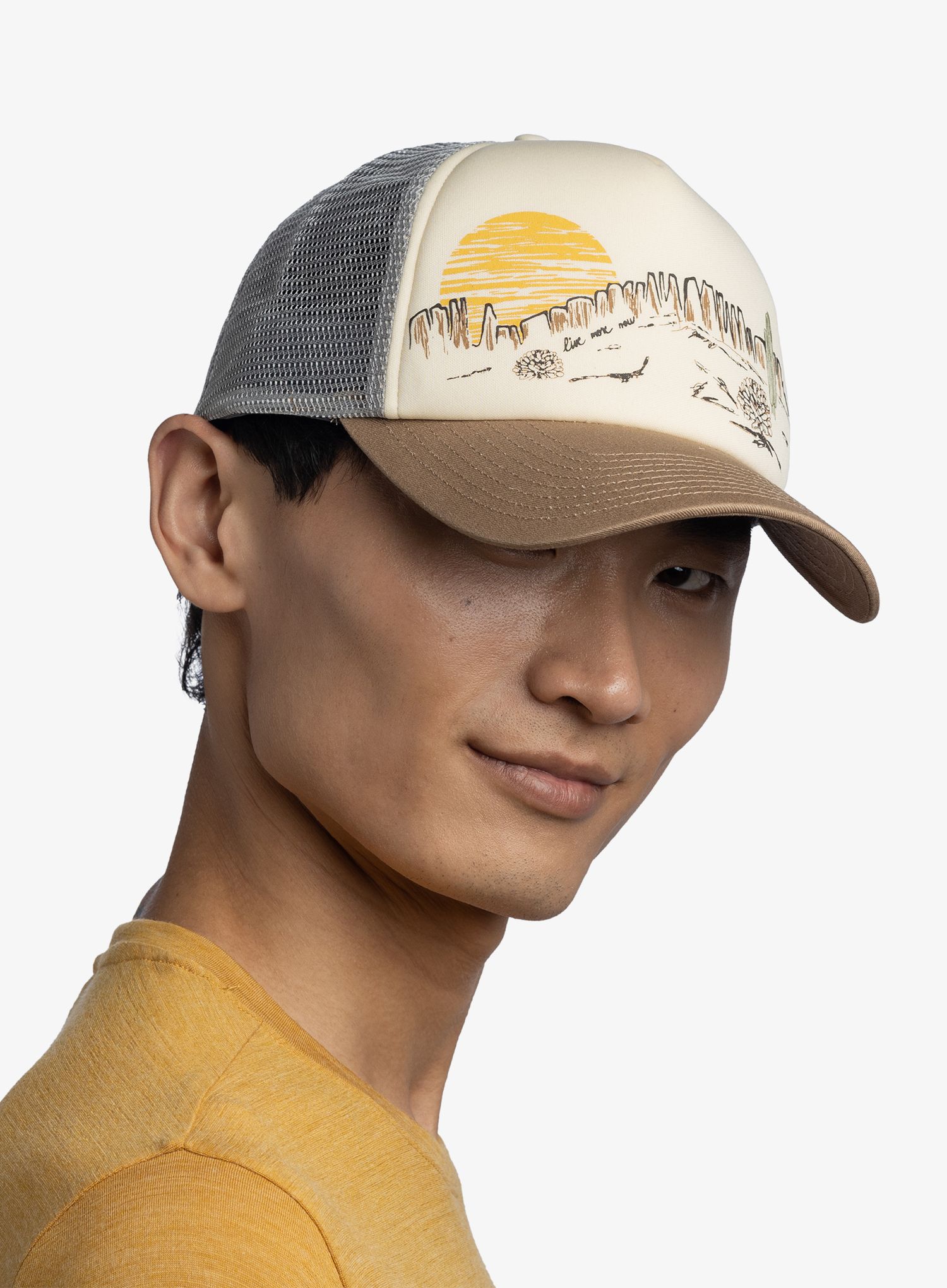 Kapa s šiltom Buff Trucker Cap - lach multi