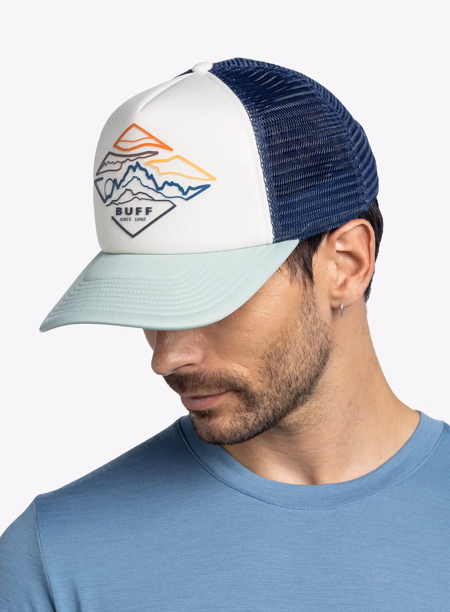 Kapa s šiltom Buff Trucker Cap - luster flint