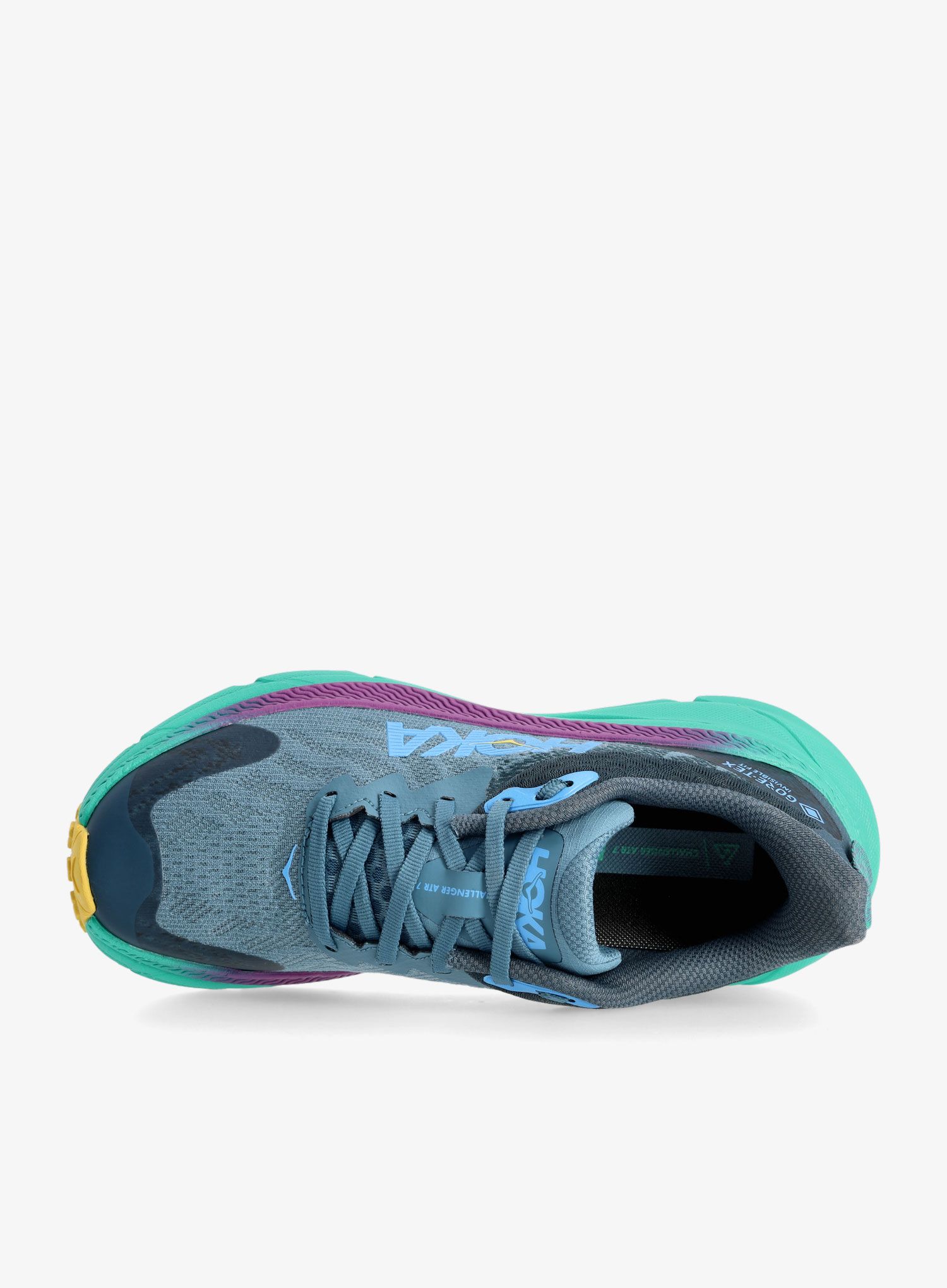 Ženski GORE-TEX čevlji Hoka Challenger ATR 7 GTX - real teal/tech green