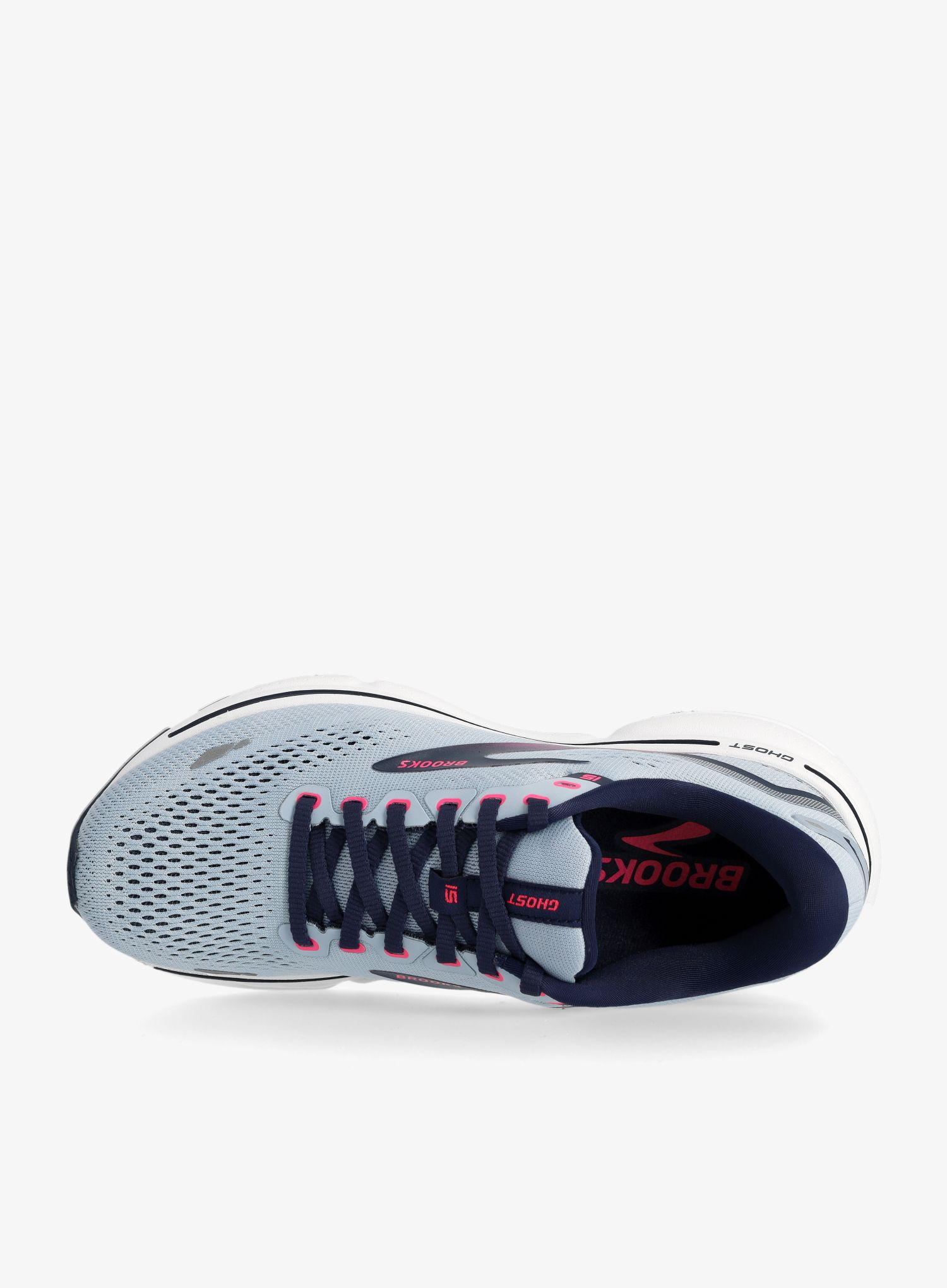 Ženski tekaški čevlji Brooks Ghost 15 - kentucky blue/peacoat/pink