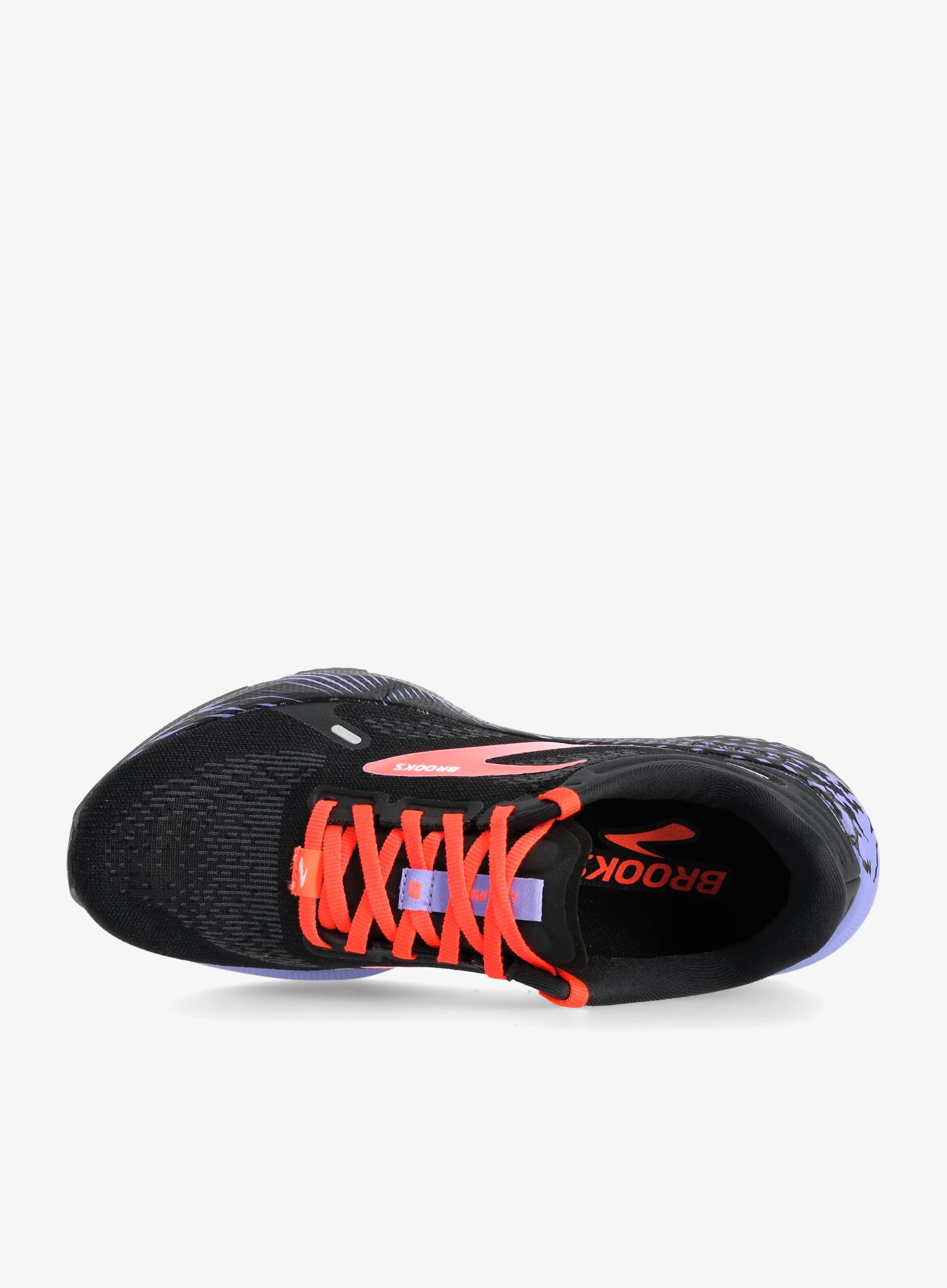 Ženski tekaški čevlji Brooks Launch 9 - black/coral/purple