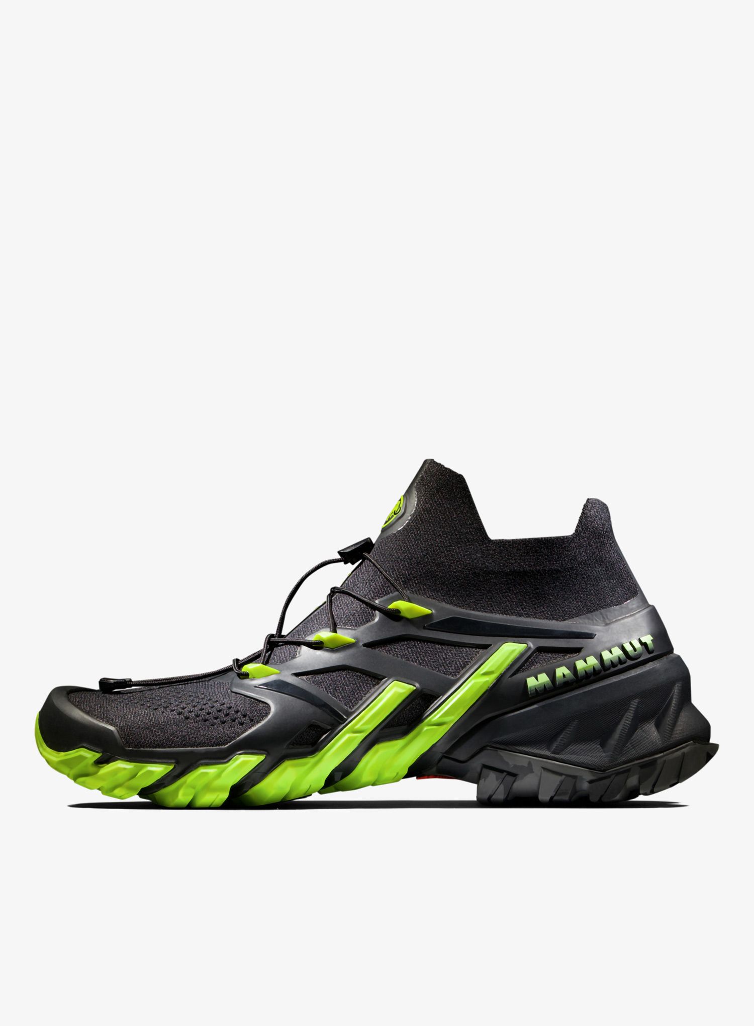 Moški čevlji Mammut Aegility Pro Mid - black/highlime