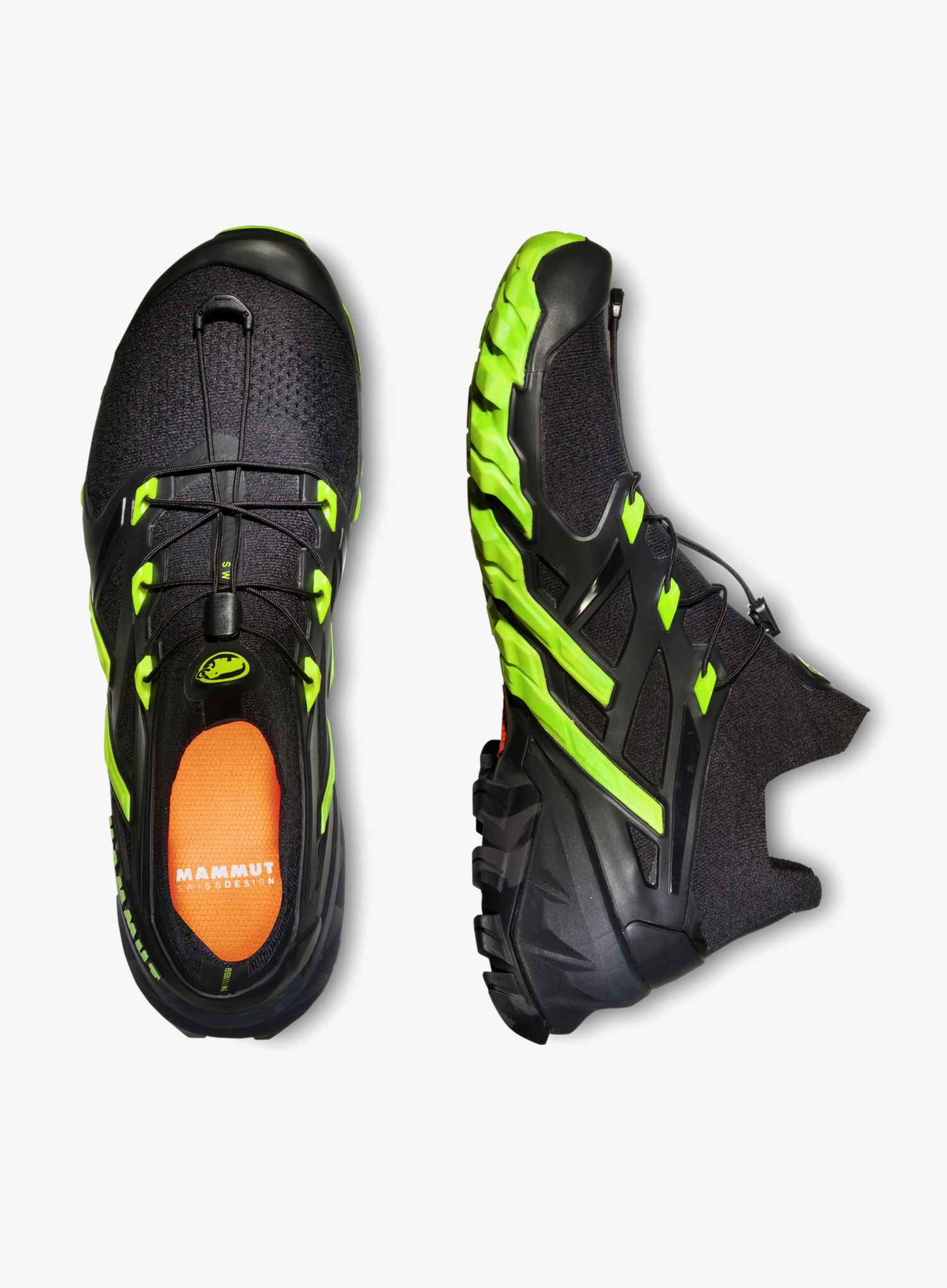 Moški čevlji Mammut Aegility Pro Mid - black/highlime