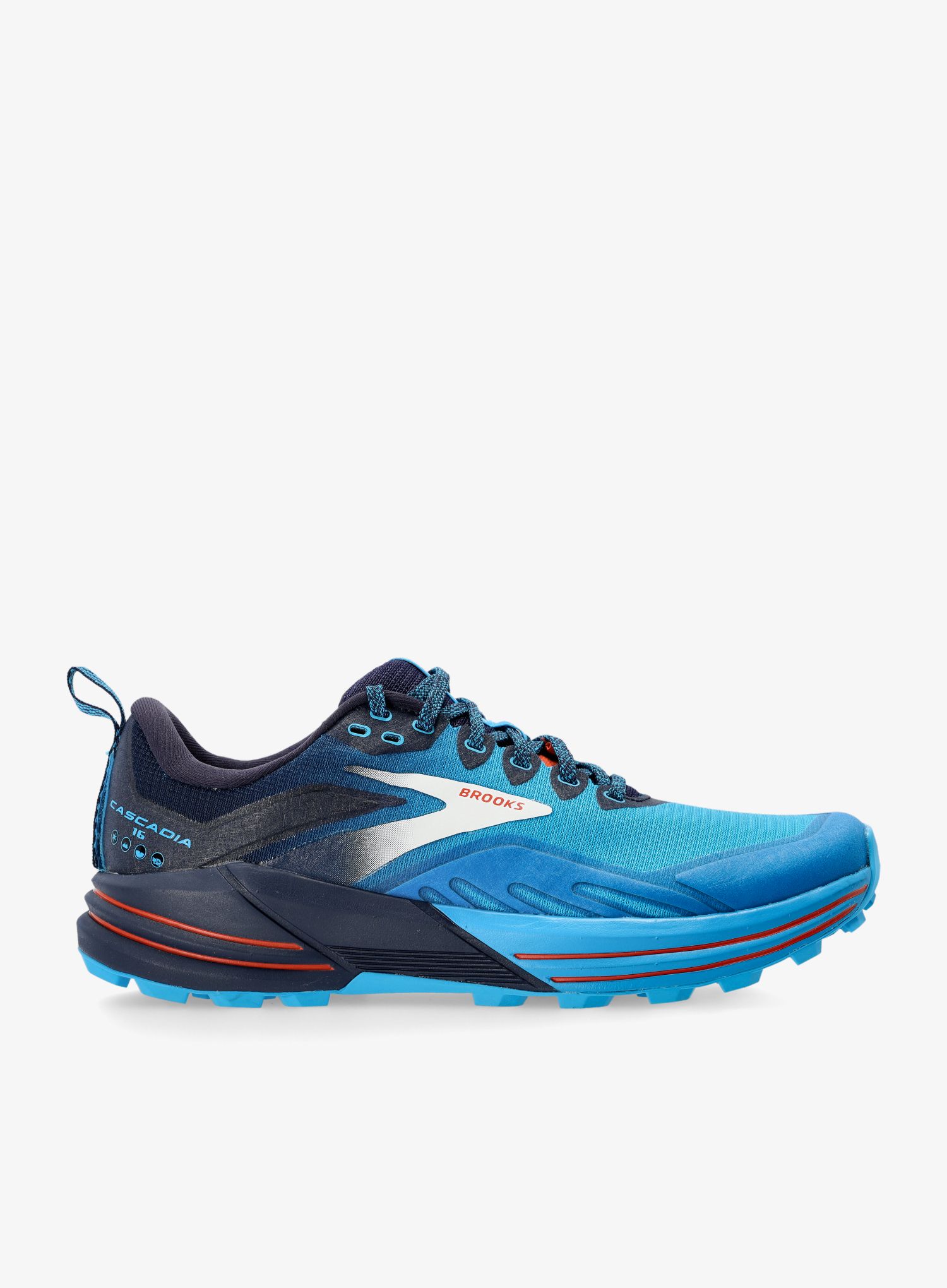Moški tekaški čevlji Brooks Cascadia 16 - peacoat/atomic blue/rooibos