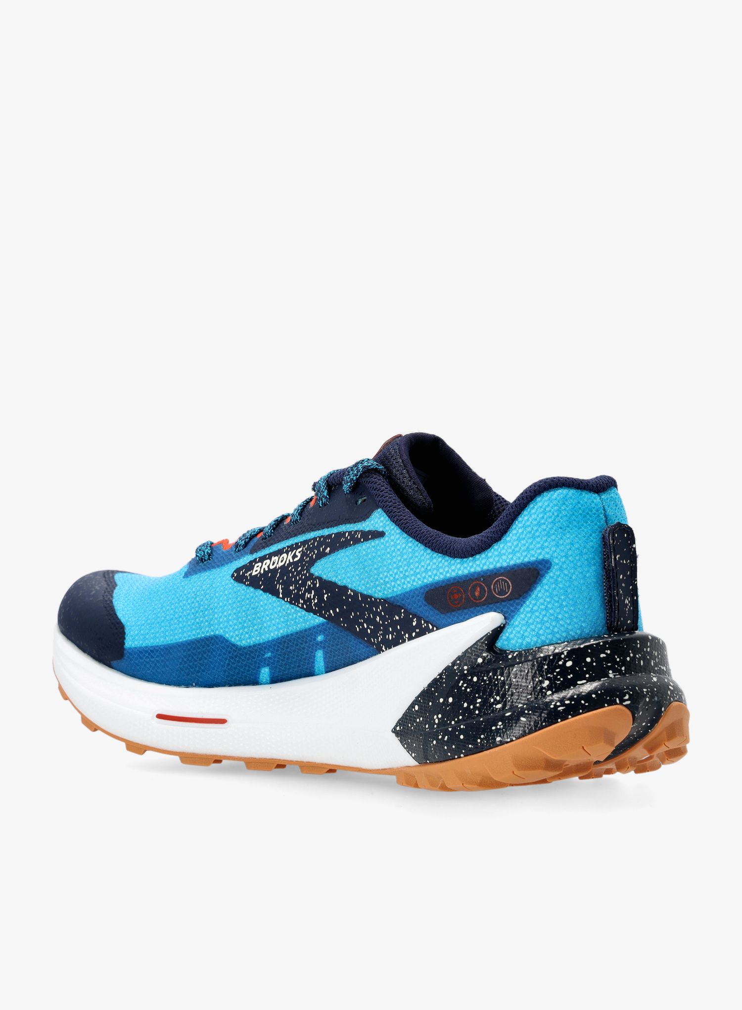Moški tekaški čevlji Brooks Catamount 2 - peacoat/atomic blue/rooibos