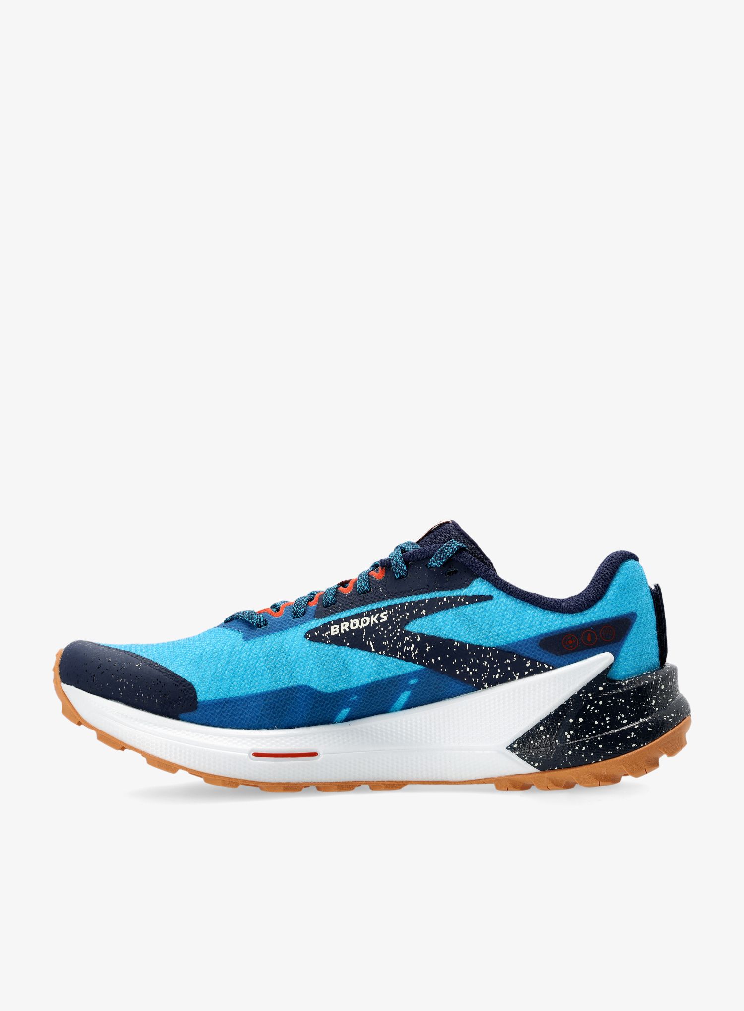 Moški tekaški čevlji Brooks Catamount 2 - peacoat/atomic blue/rooibos
