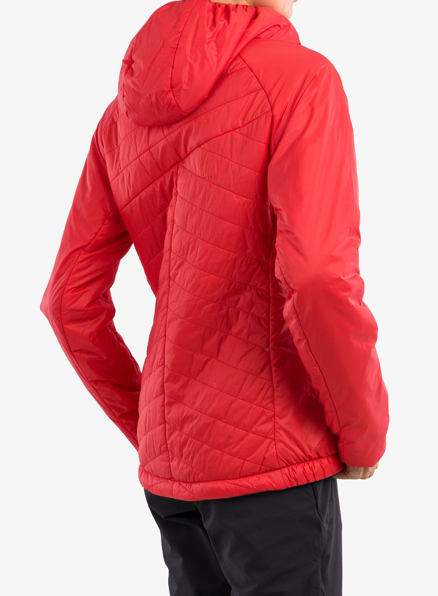 Sintetična jakna CMP Aalia Jacket Fix Hood - campari