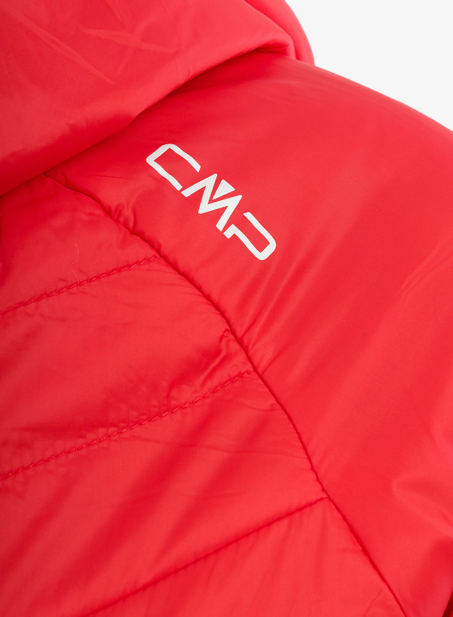 Sintetična jakna CMP Aalia Jacket Fix Hood - campari