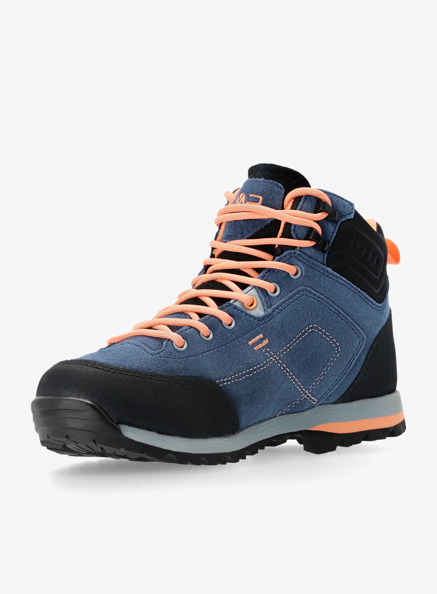 Ženski pohodniški čevlji CMP Alcor 2.0 Mid WP - blue ink/sunrise