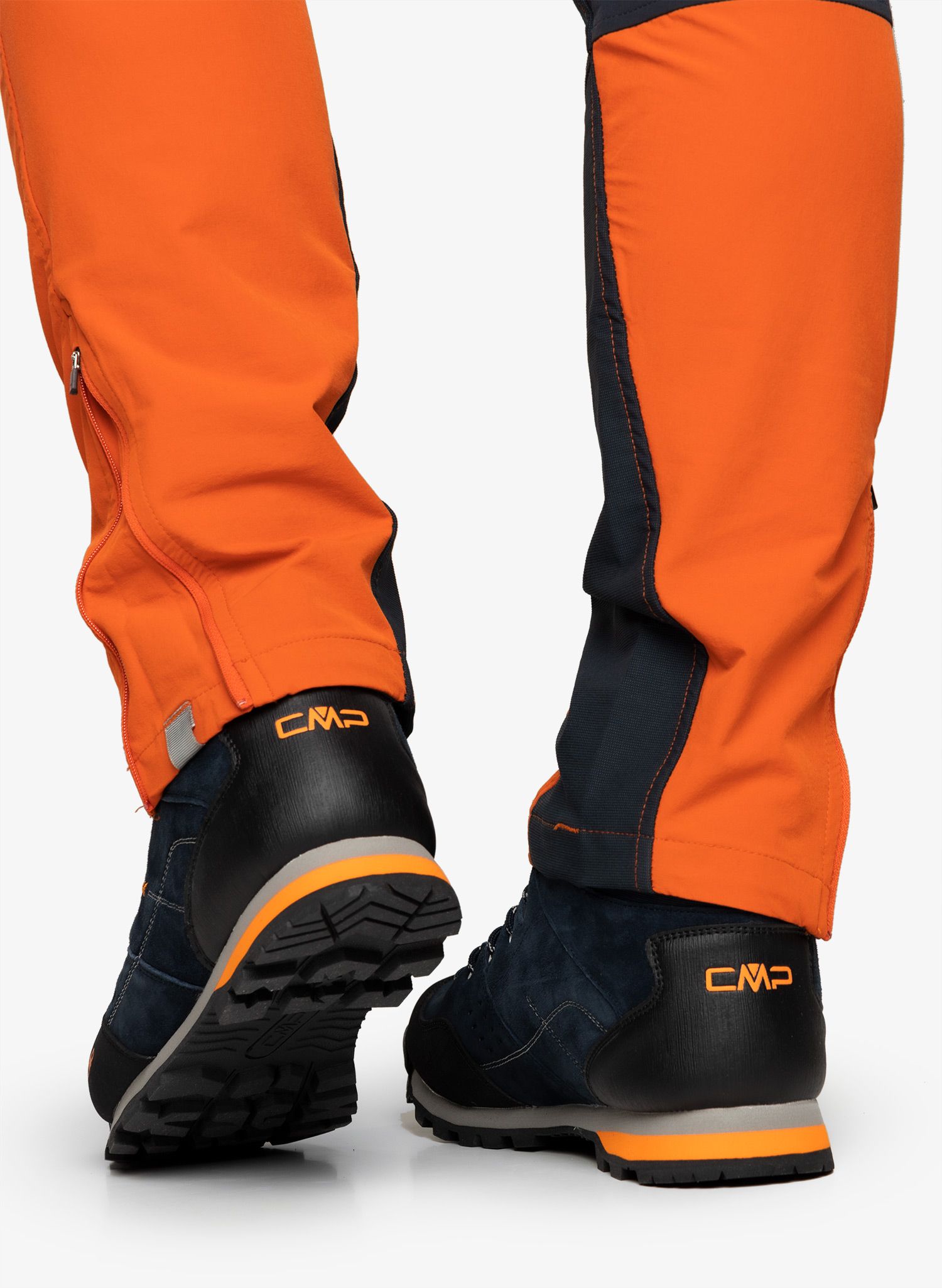 Visoki pohodniški čevlji CMP Alcor Mid WP - antracite/orange