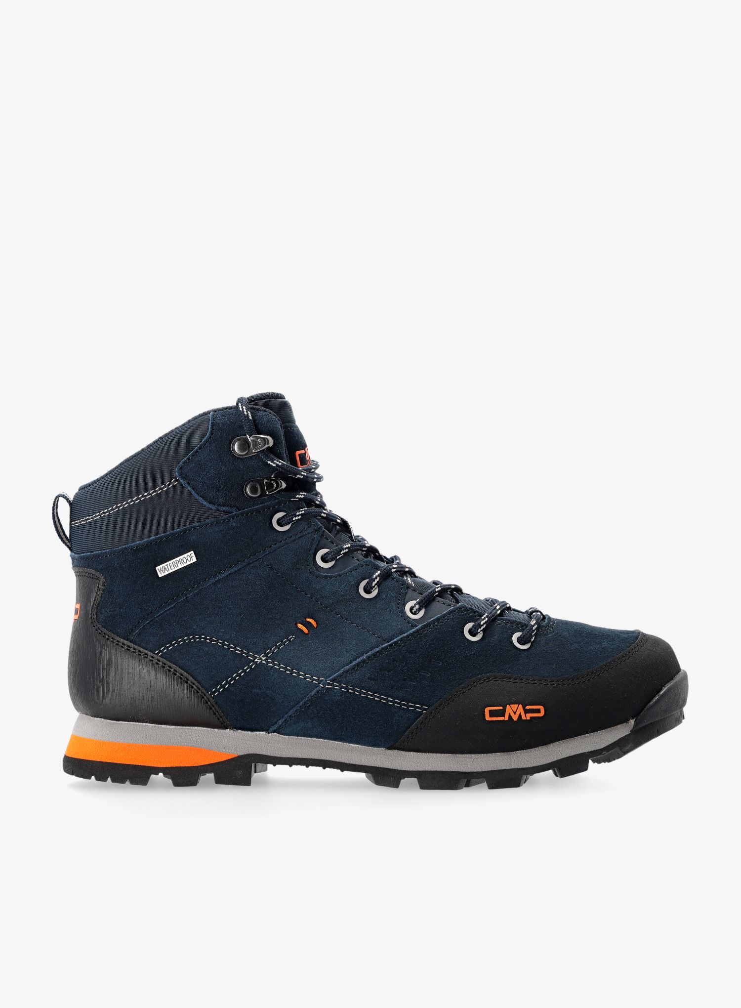 Visoki pohodniški čevlji CMP Alcor Mid WP - antracite/orange