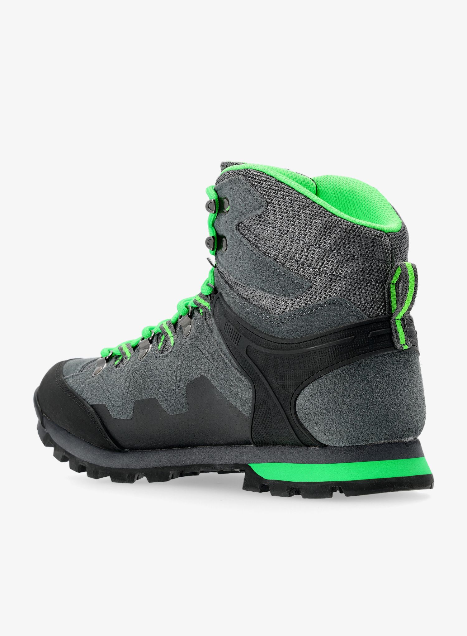 Moški pohodniški čevlji CMP Athunis Mid WP - grey/verde fluo