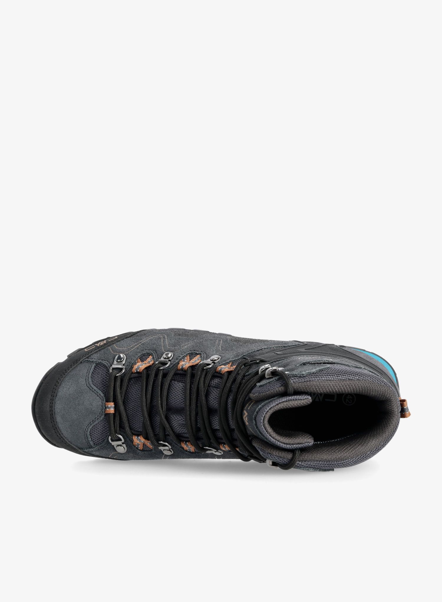 Pohodniški čevlji CMP Athunis Mid WP - dark grey