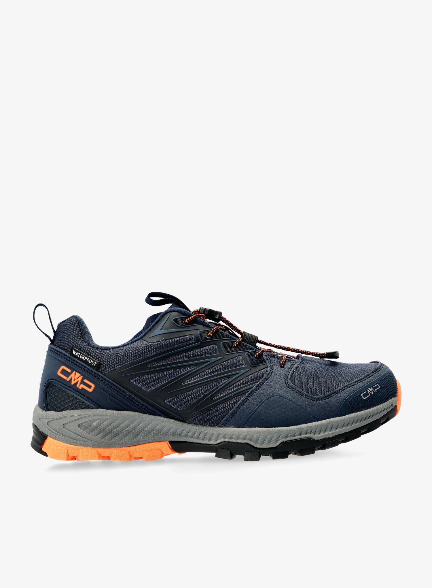 Moški tekaški čevlji CMP Atik Wp Trail Running Shoes - b.blue-f.orange