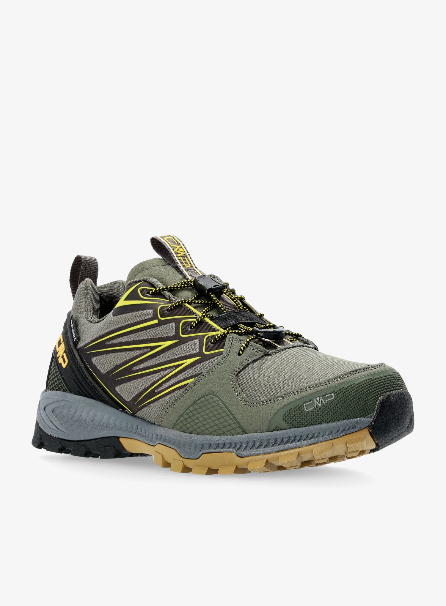 Moški tekaški čevlji CMP Atik Wp Trail Running Shoes - militare-agave