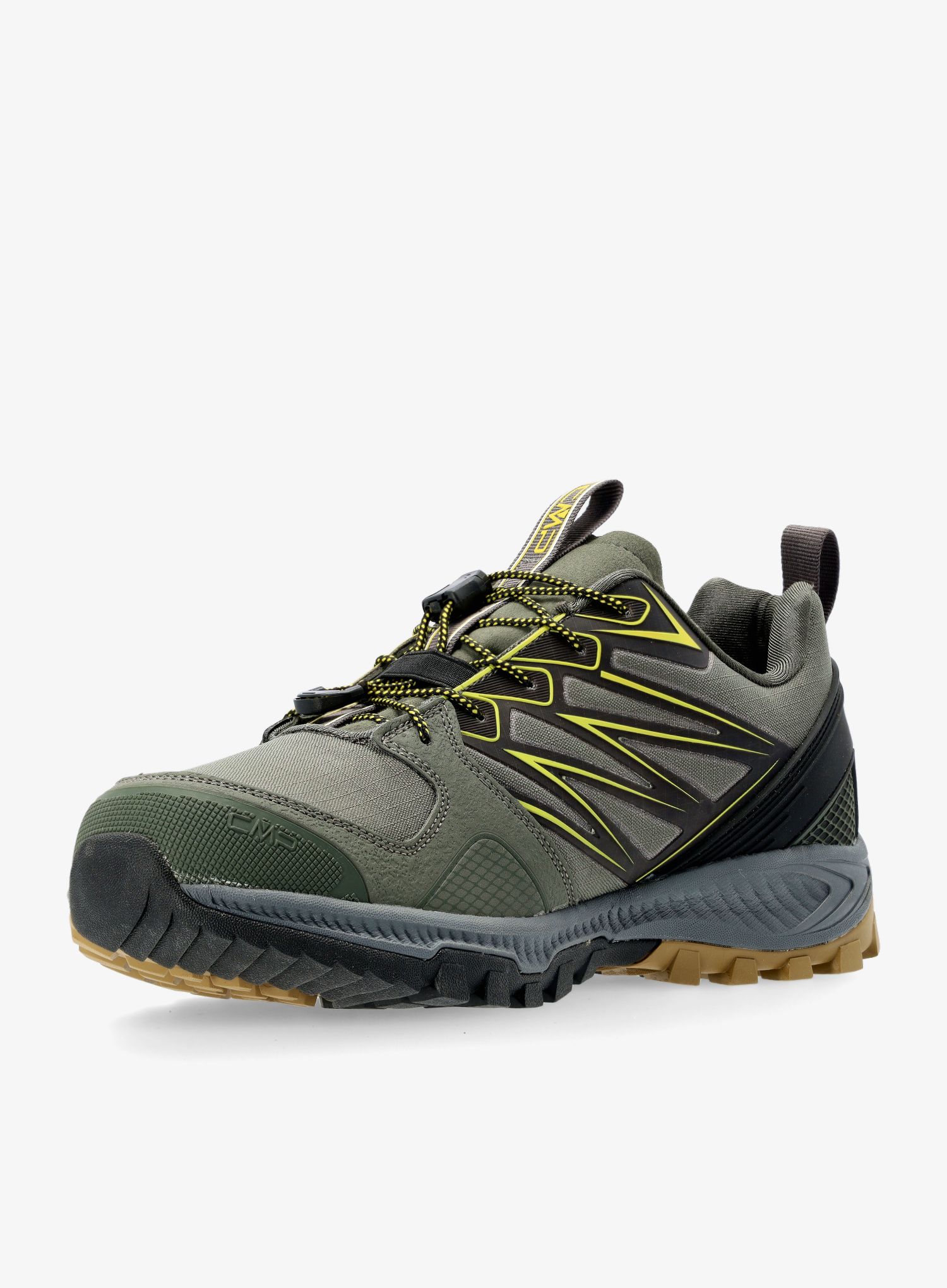 Moški tekaški čevlji CMP Atik Wp Trail Running Shoes - militare-agave