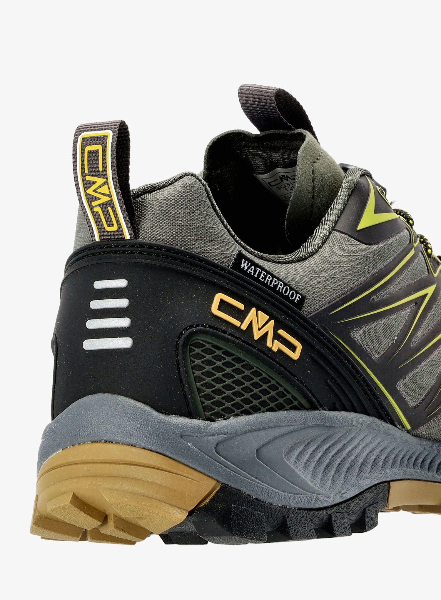 Moški tekaški čevlji CMP Atik Wp Trail Running Shoes - militare-agave