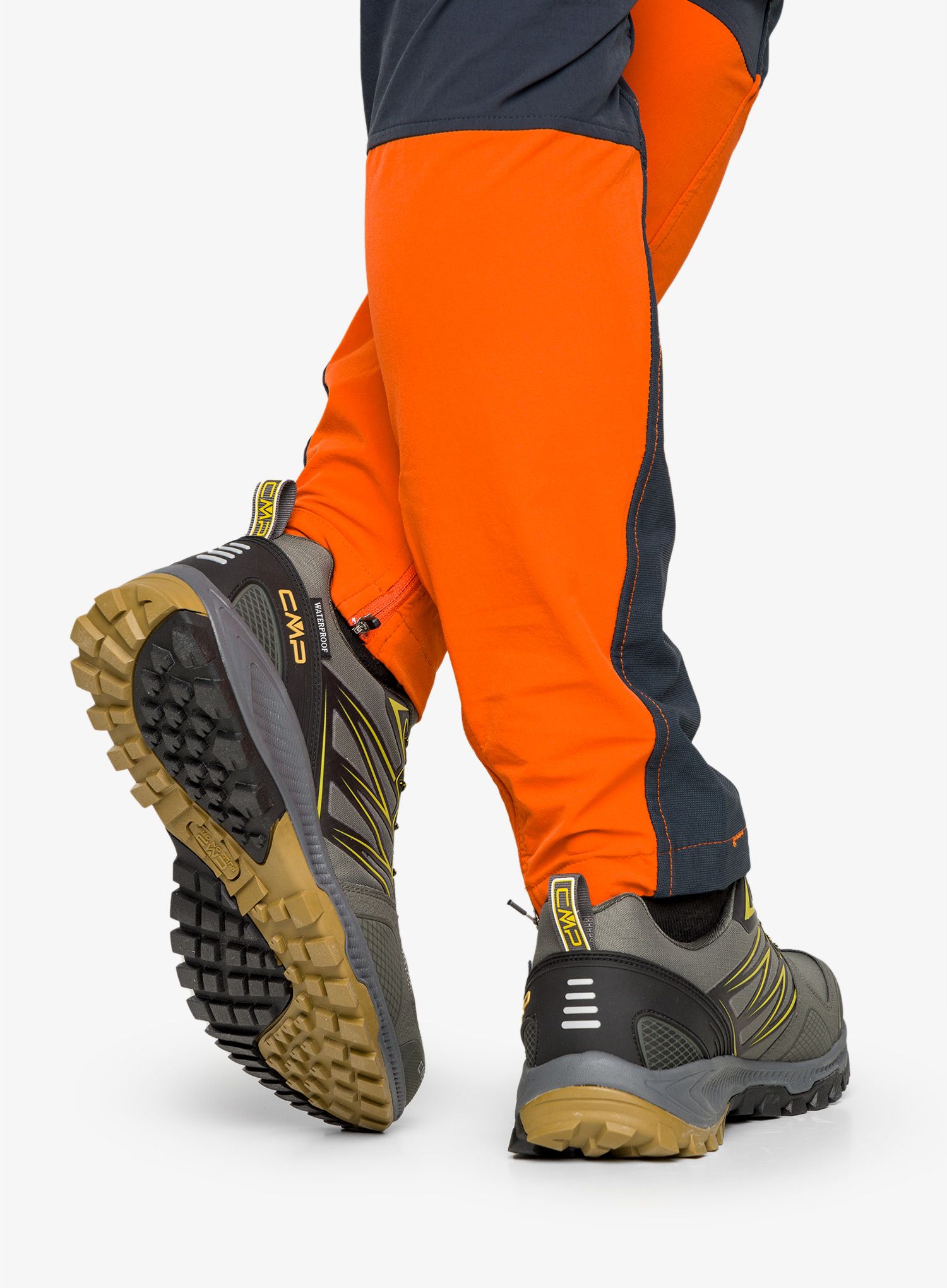Moški tekaški čevlji CMP Atik Wp Trail Running Shoes - militare-agave