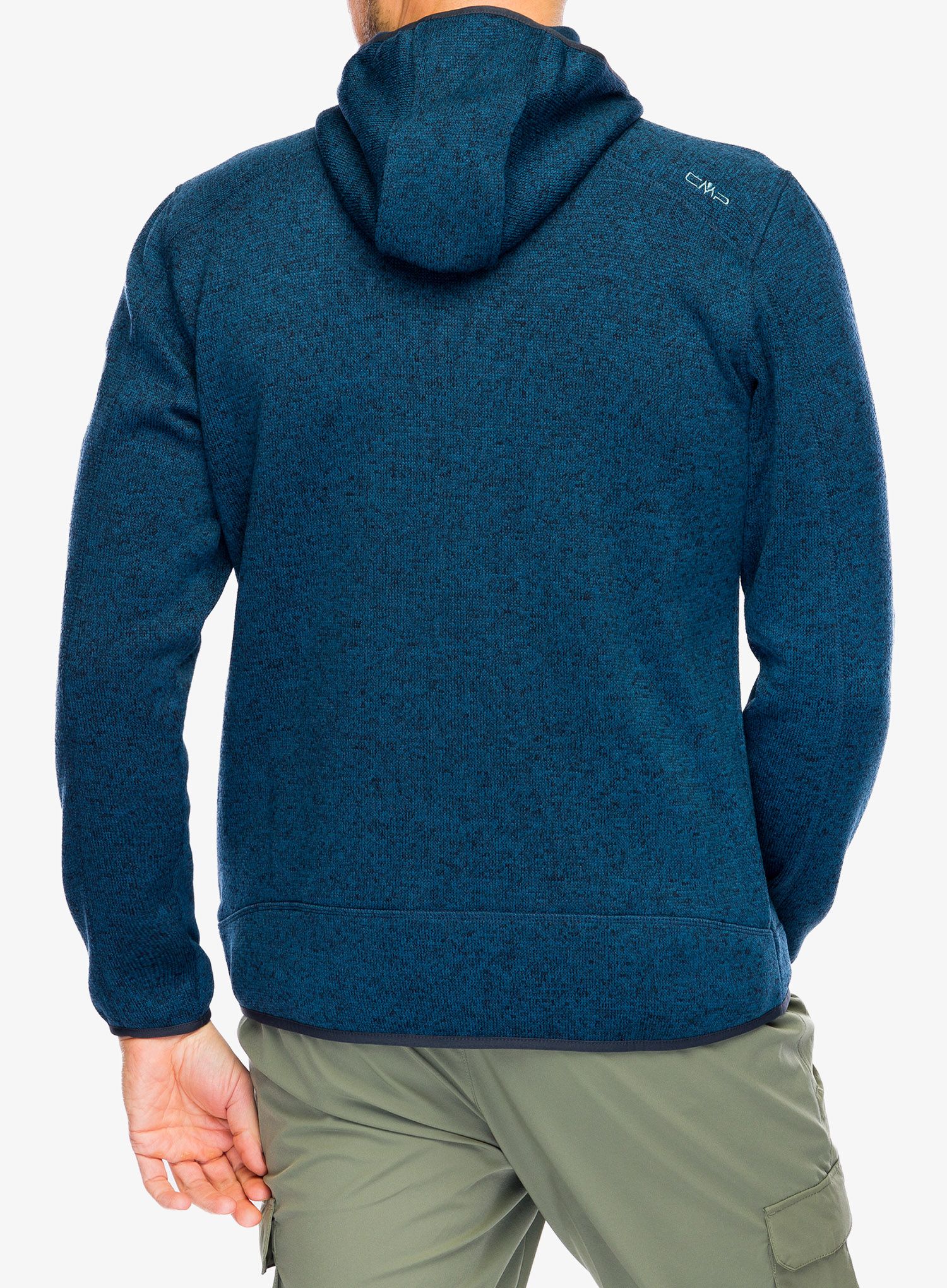 Flis CMP Borgis Fix Hood Jacket - bluesteel/antracite