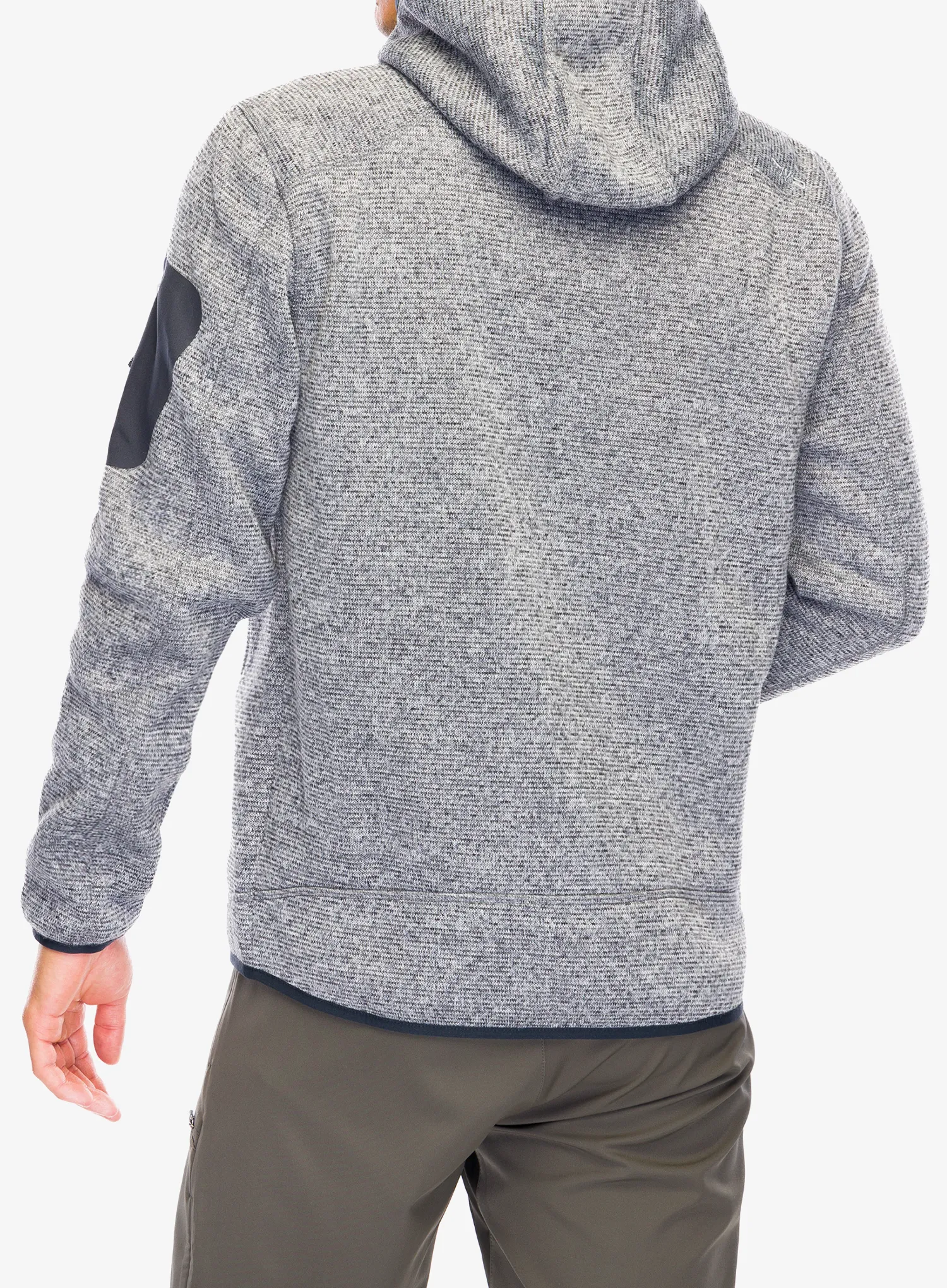 Flis CMP Borgis Fix Hood Jacket - ice/titanio/nero