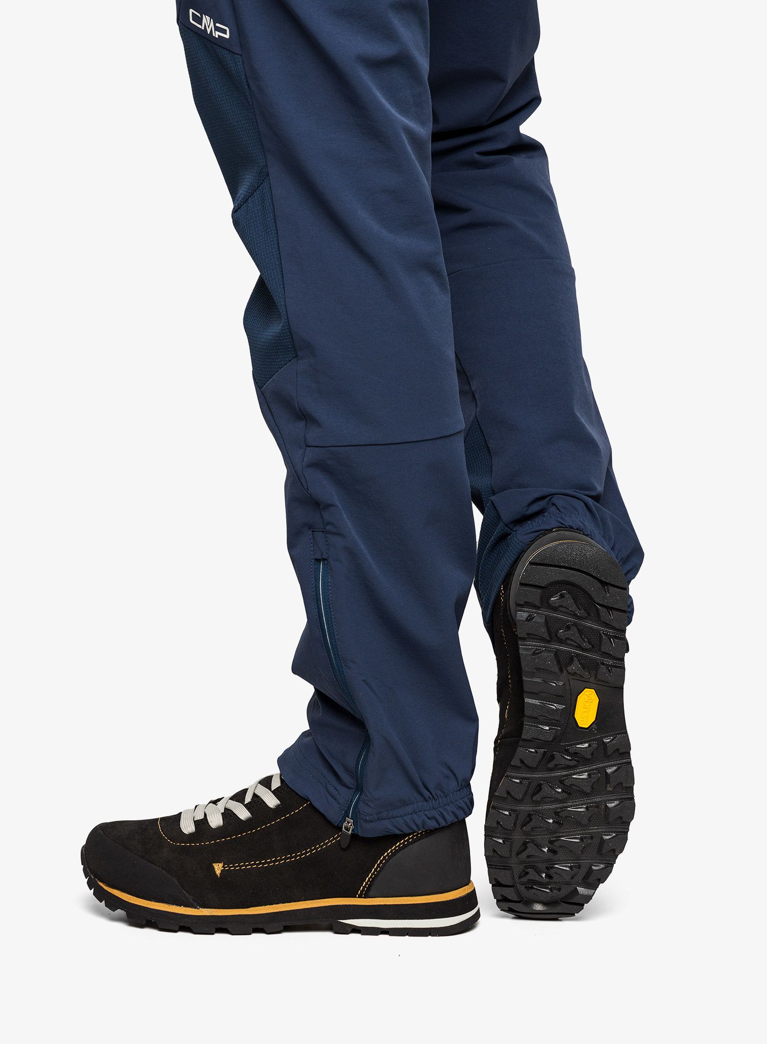Ženski pohodniški čevlji CMP Elettra Mid WP - black/amber