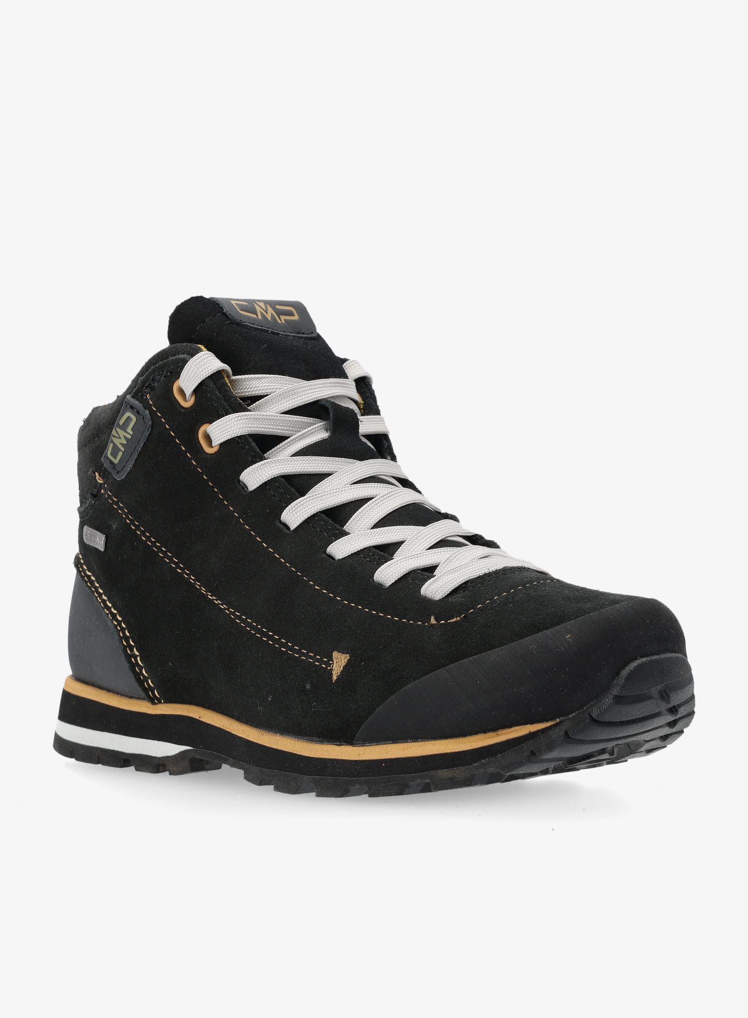 Ženski pohodniški čevlji CMP Elettra Mid WP - black/amber