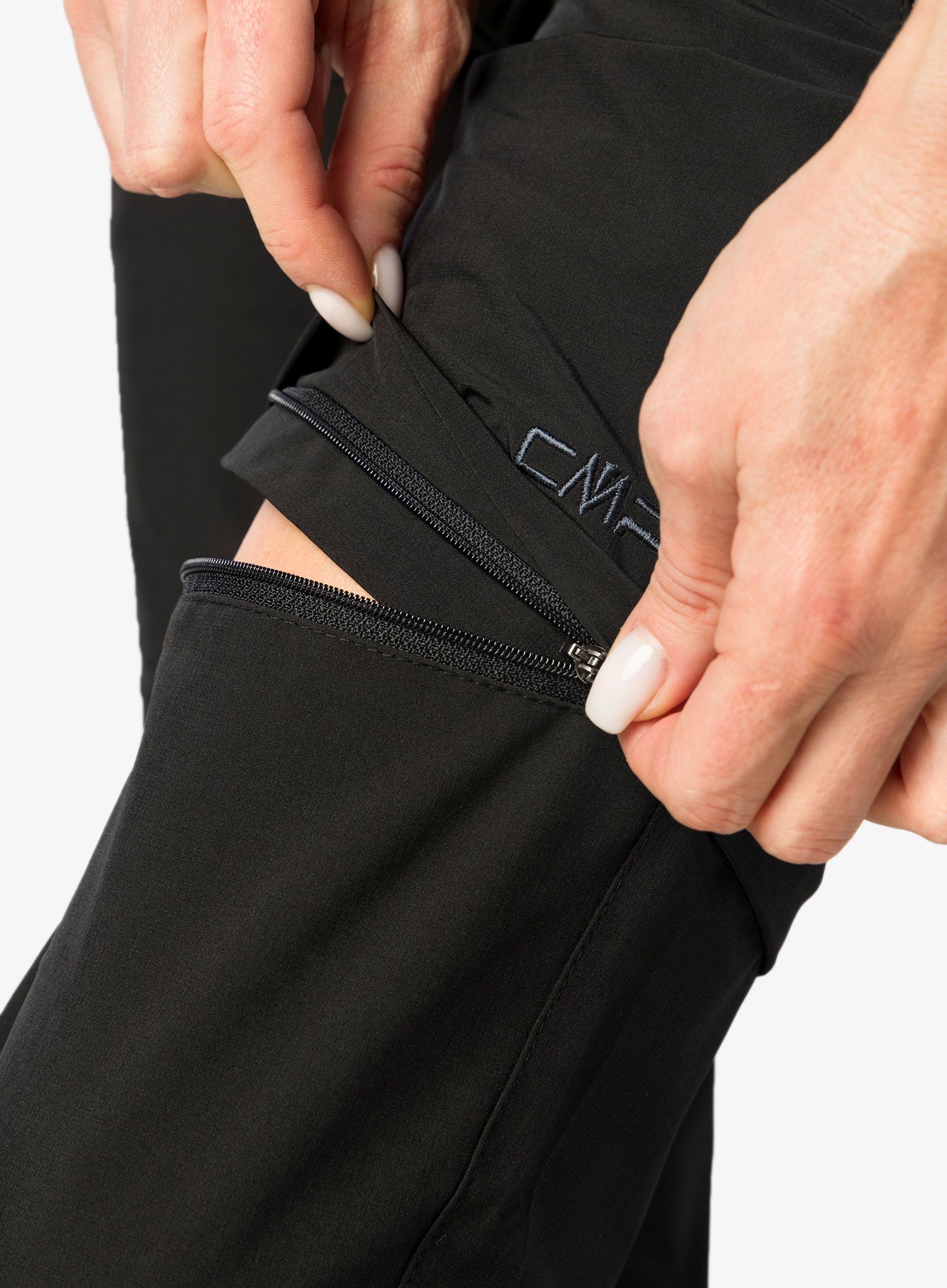 Ženske hlače z odstranljivimi hlačnicami CMP Evelynn Zip Off Pant - nero