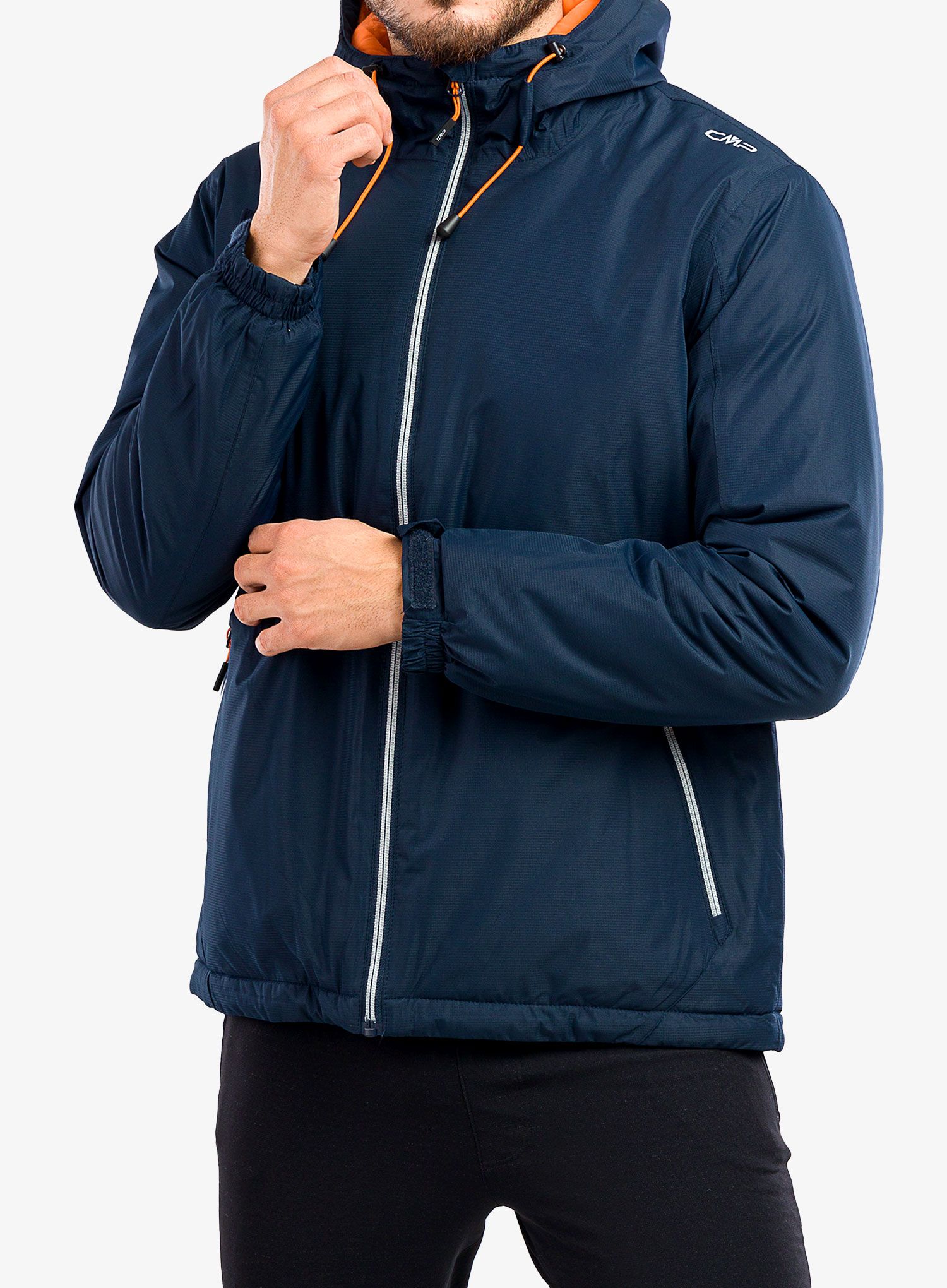 Sintetična jakna CMP Franz Jacket Fix Hood - black blue