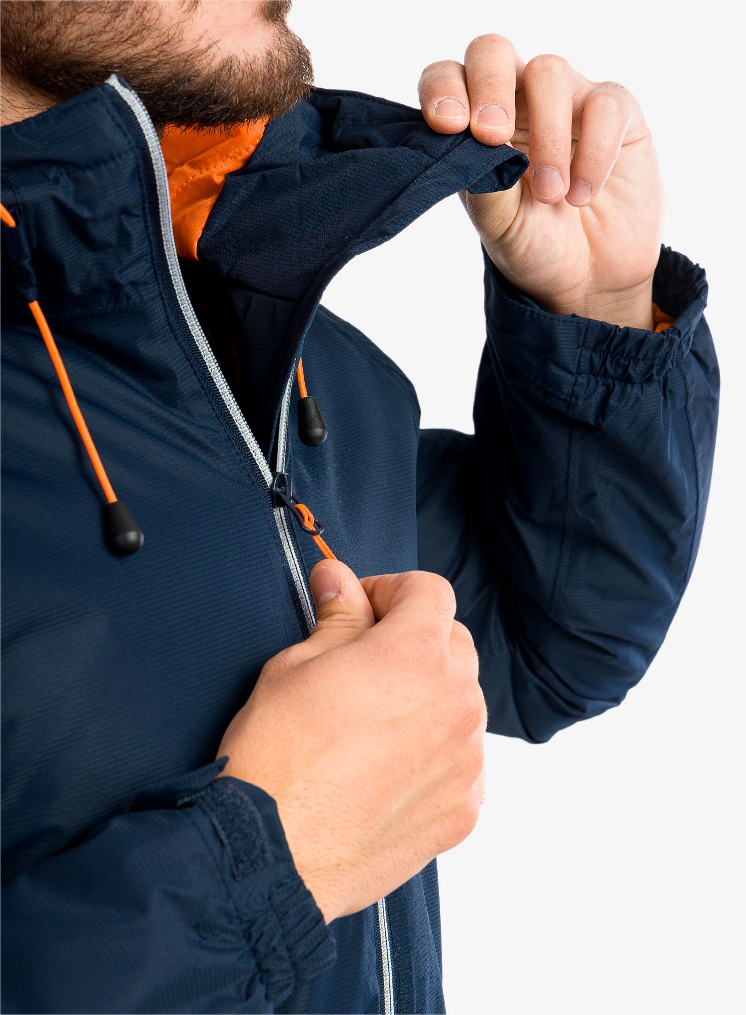 Sintetična jakna CMP Franz Jacket Fix Hood - black blue