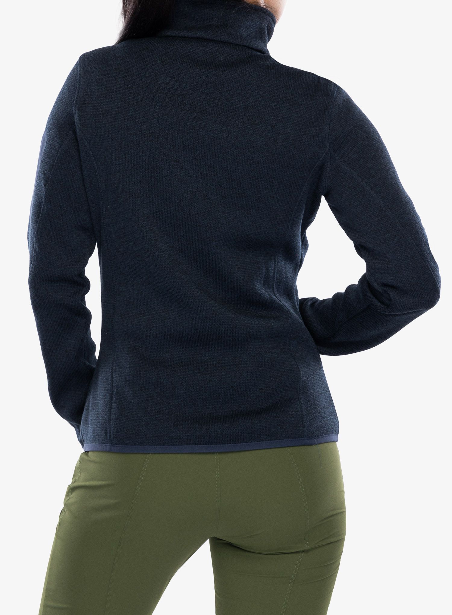 Ženski flis CMP Haze Jacket Knitted - b.blue
