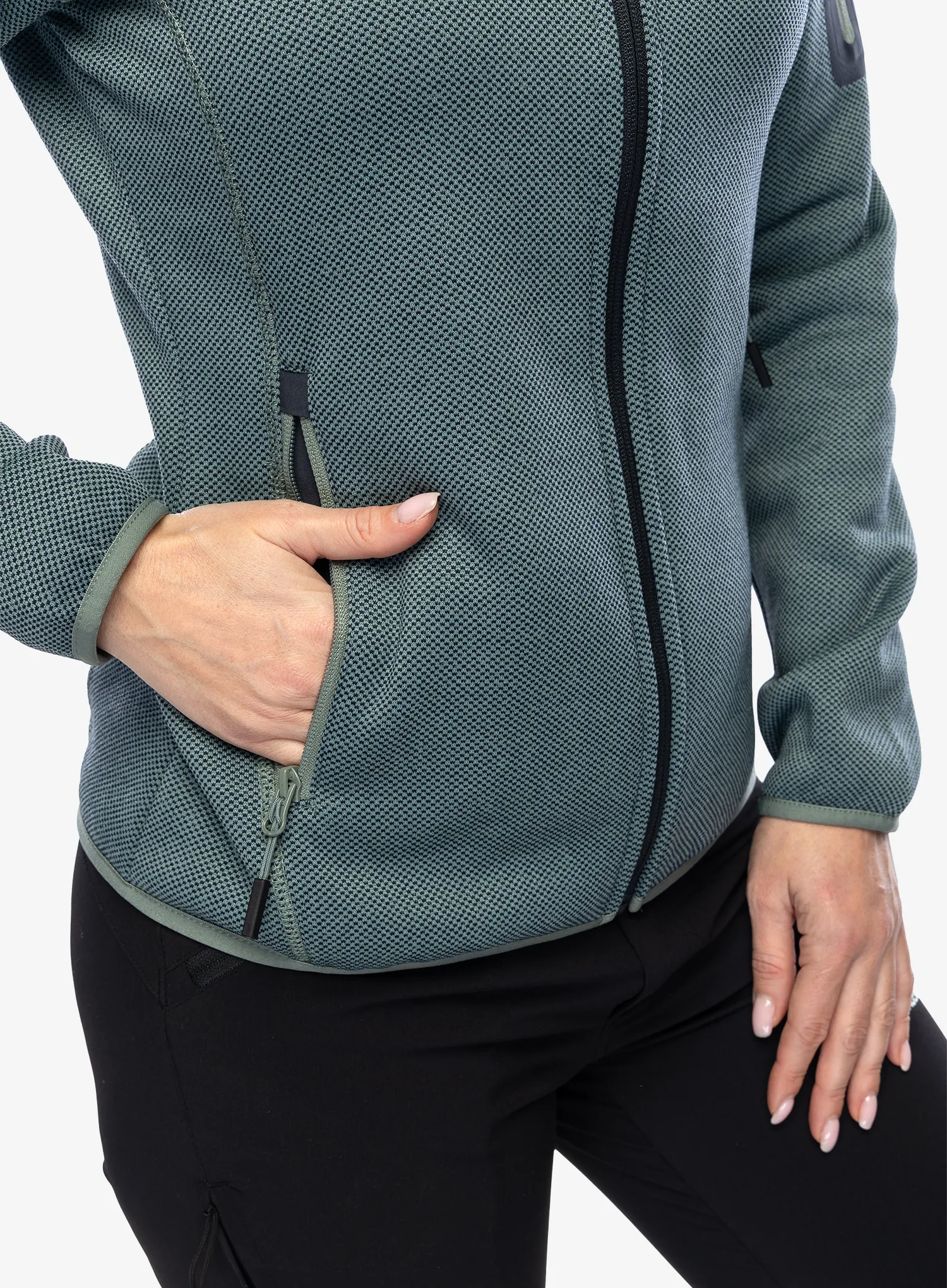 Ženski flis CMP Haze Jacket - mineral