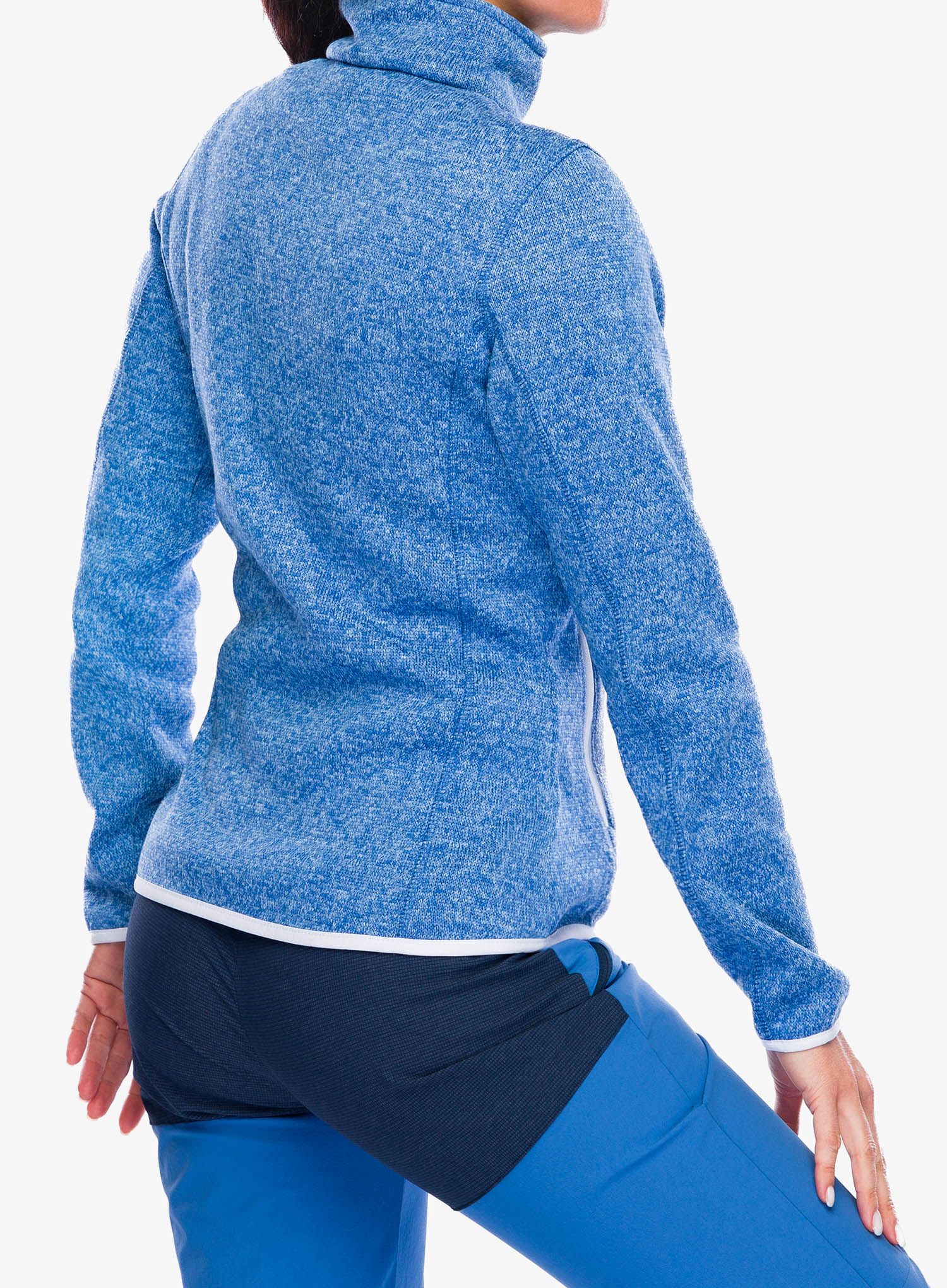 Ženski flis CMP Haze Jacket - provenza/sky