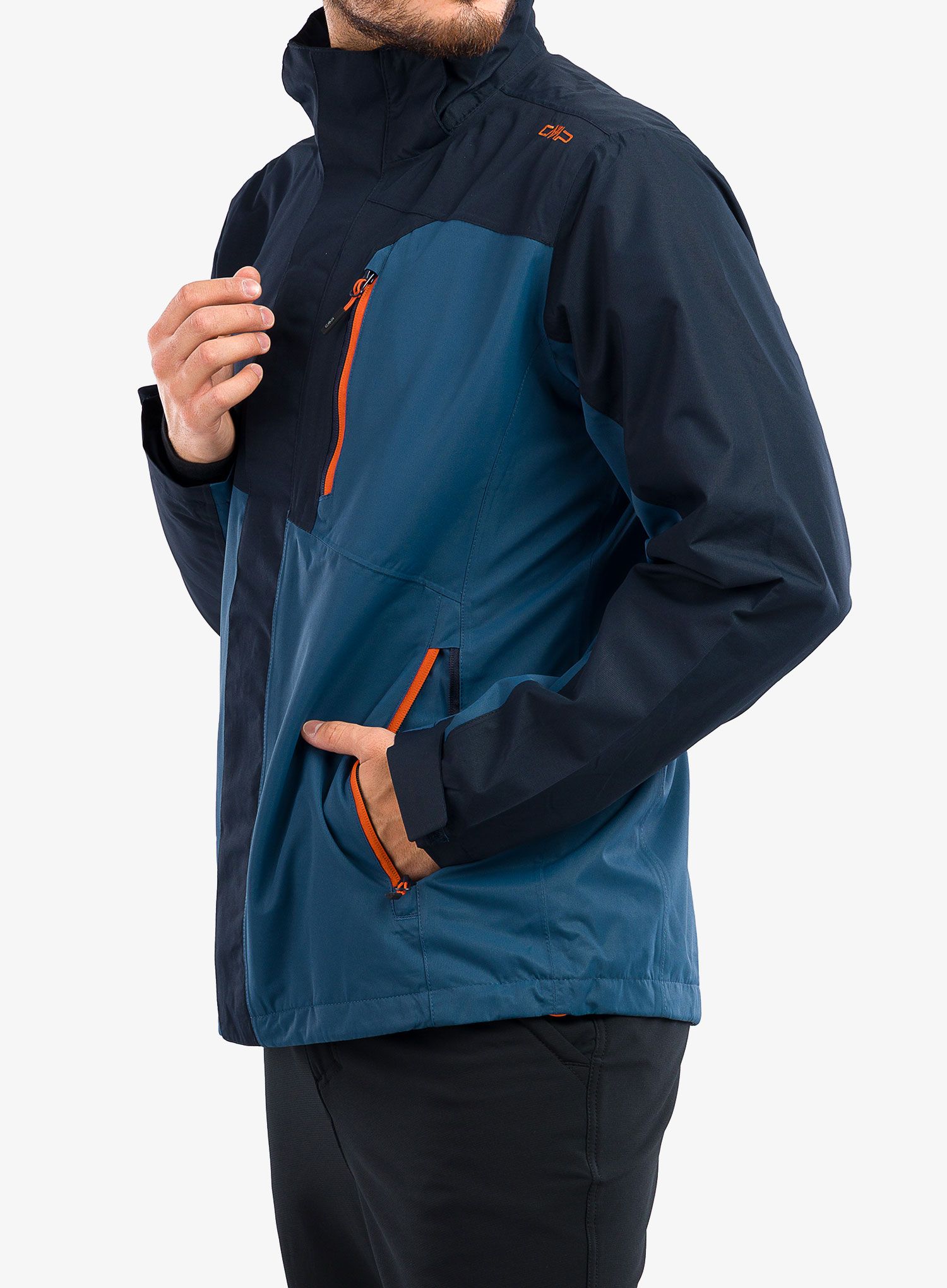 Jakna 3v1 CMP Hugo Jacket Zip Hood - black blue