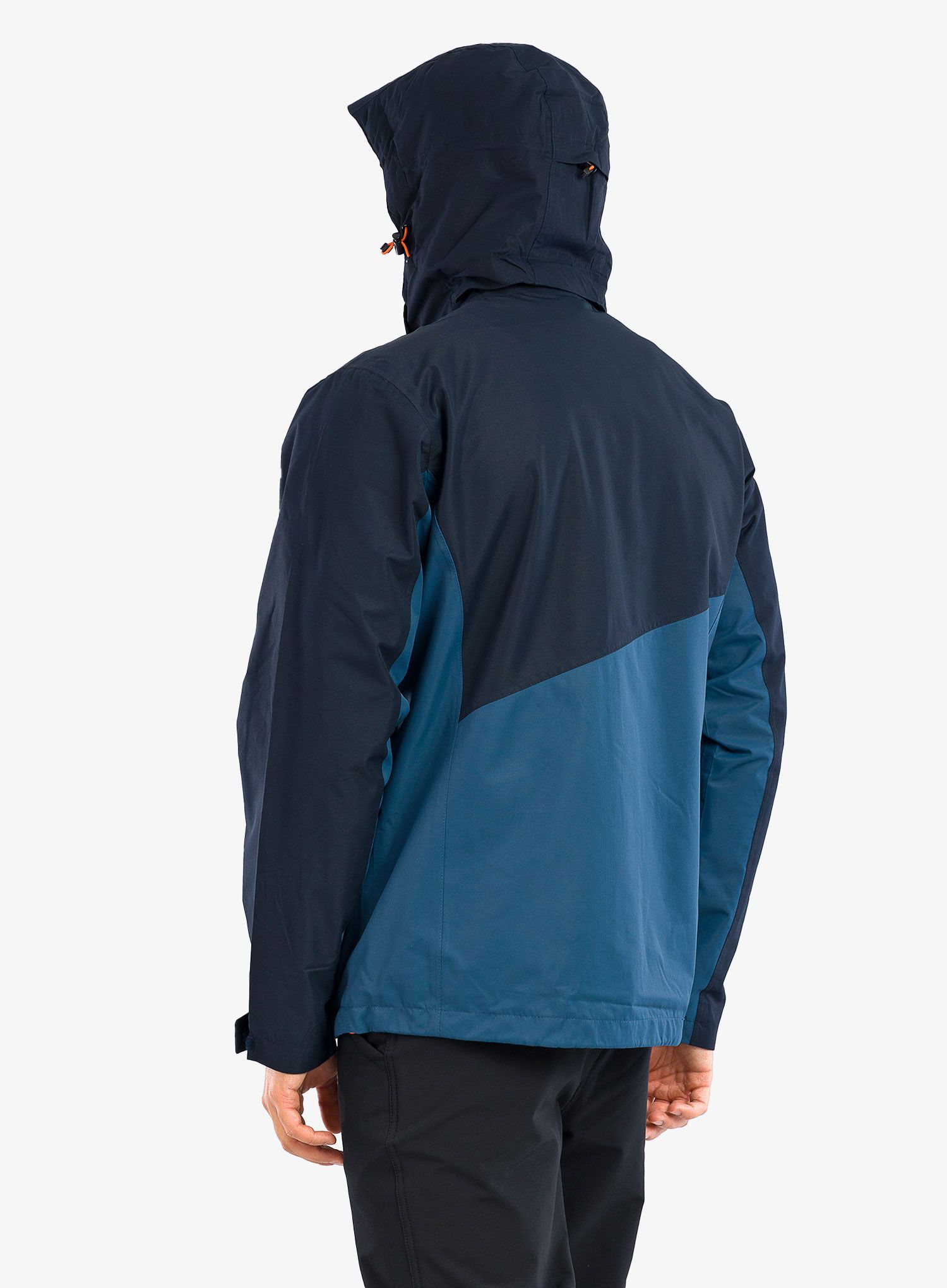 Jakna 3v1 CMP Hugo Jacket Zip Hood - black blue