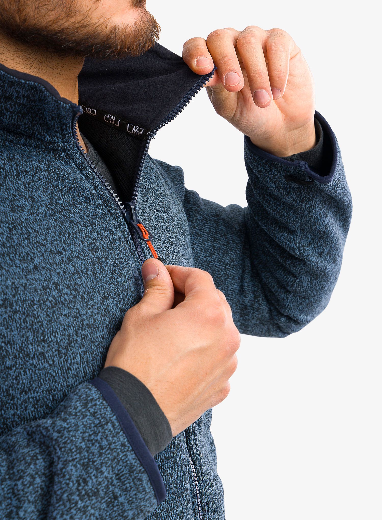 Jakna 3v1 CMP Hugo Jacket Zip Hood - black blue