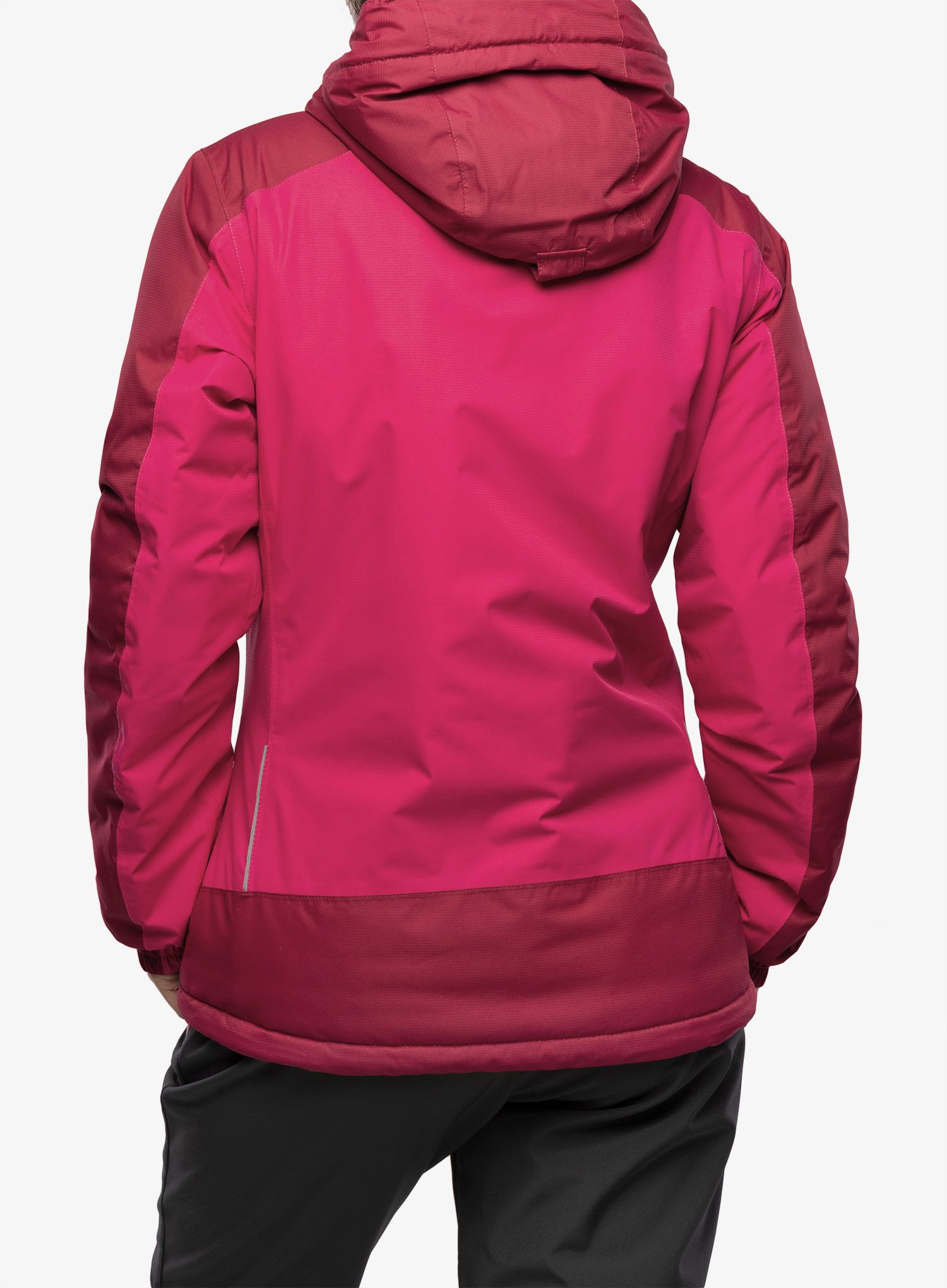 Ženska sintetična jakna CMP Jacket Fix Hood Teemo - fuxia