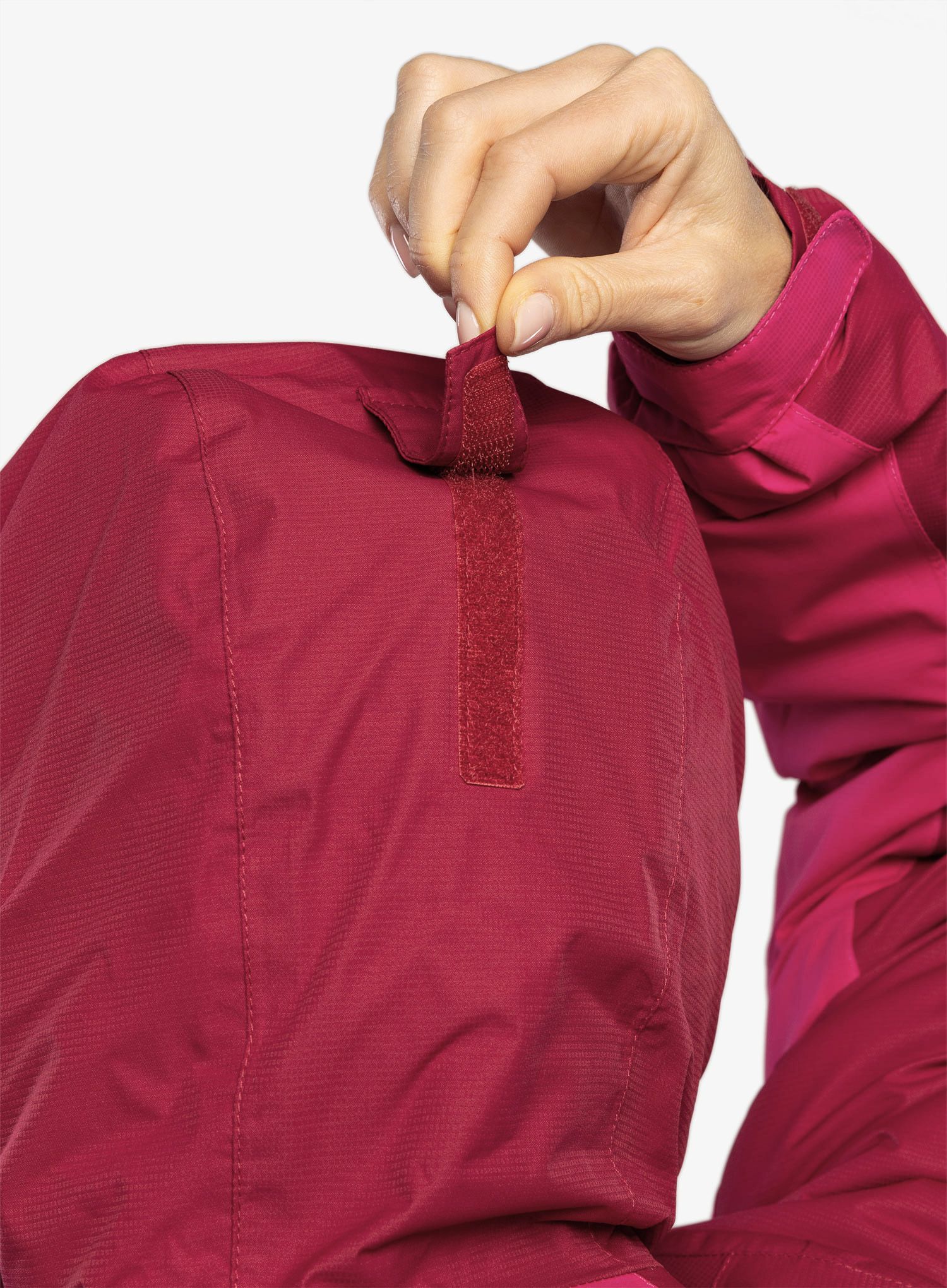 Ženska sintetična jakna CMP Jacket Fix Hood Teemo - fuxia