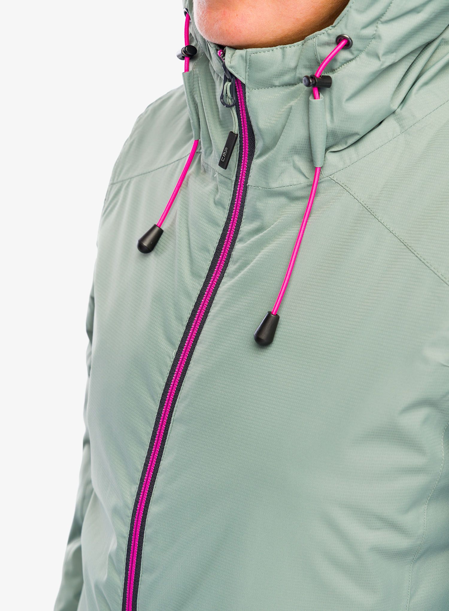 Ženska sintetična jakna CMP Jacket Fix Hood Teemo - mineral