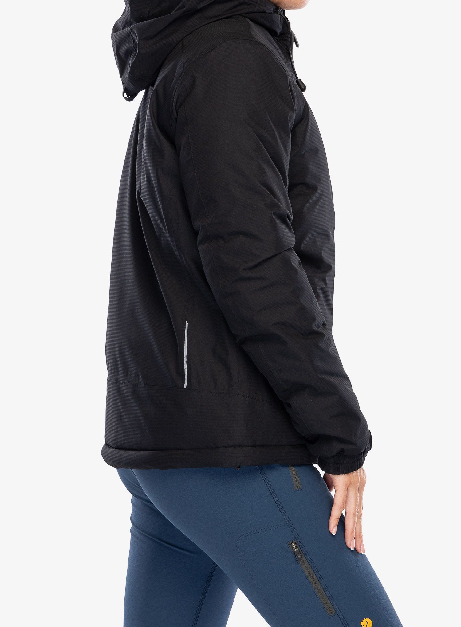 Ženska sintetična jakna CMP Jacket Fix Hood Teemo - nero