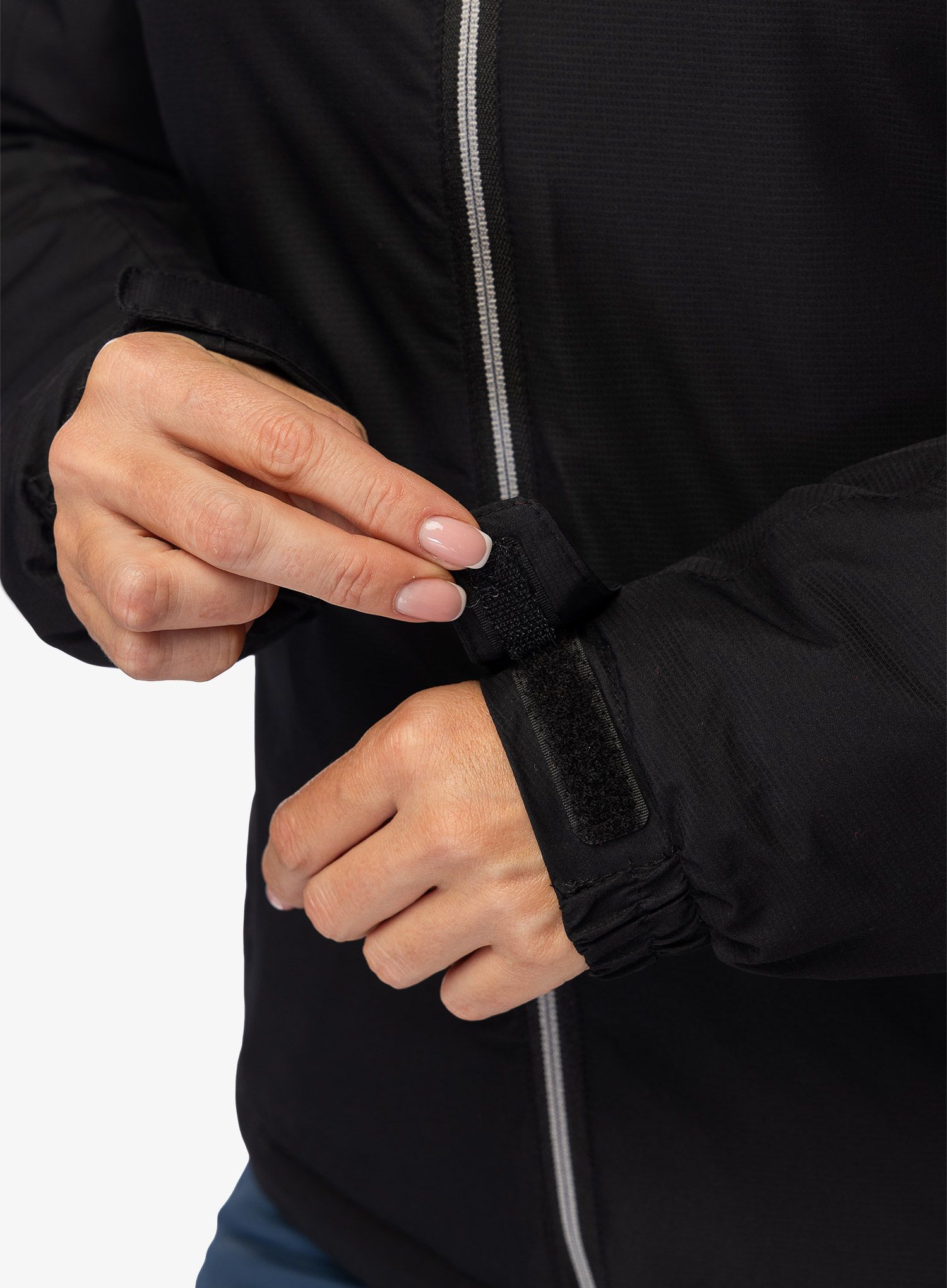 Ženska sintetična jakna CMP Jacket Fix Hood Teemo - nero