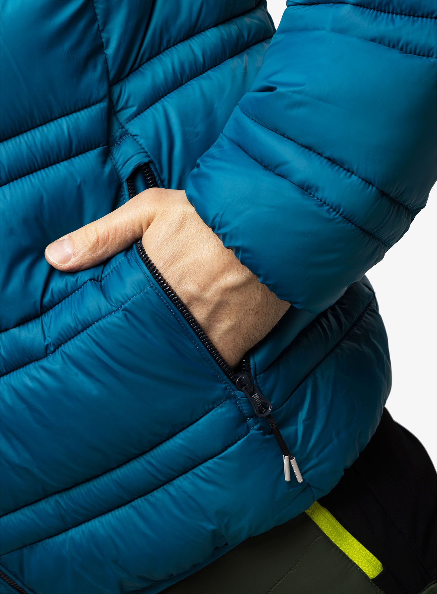 Sintetična jakna CMP Jacket Snaps Hood Tresh - petrol