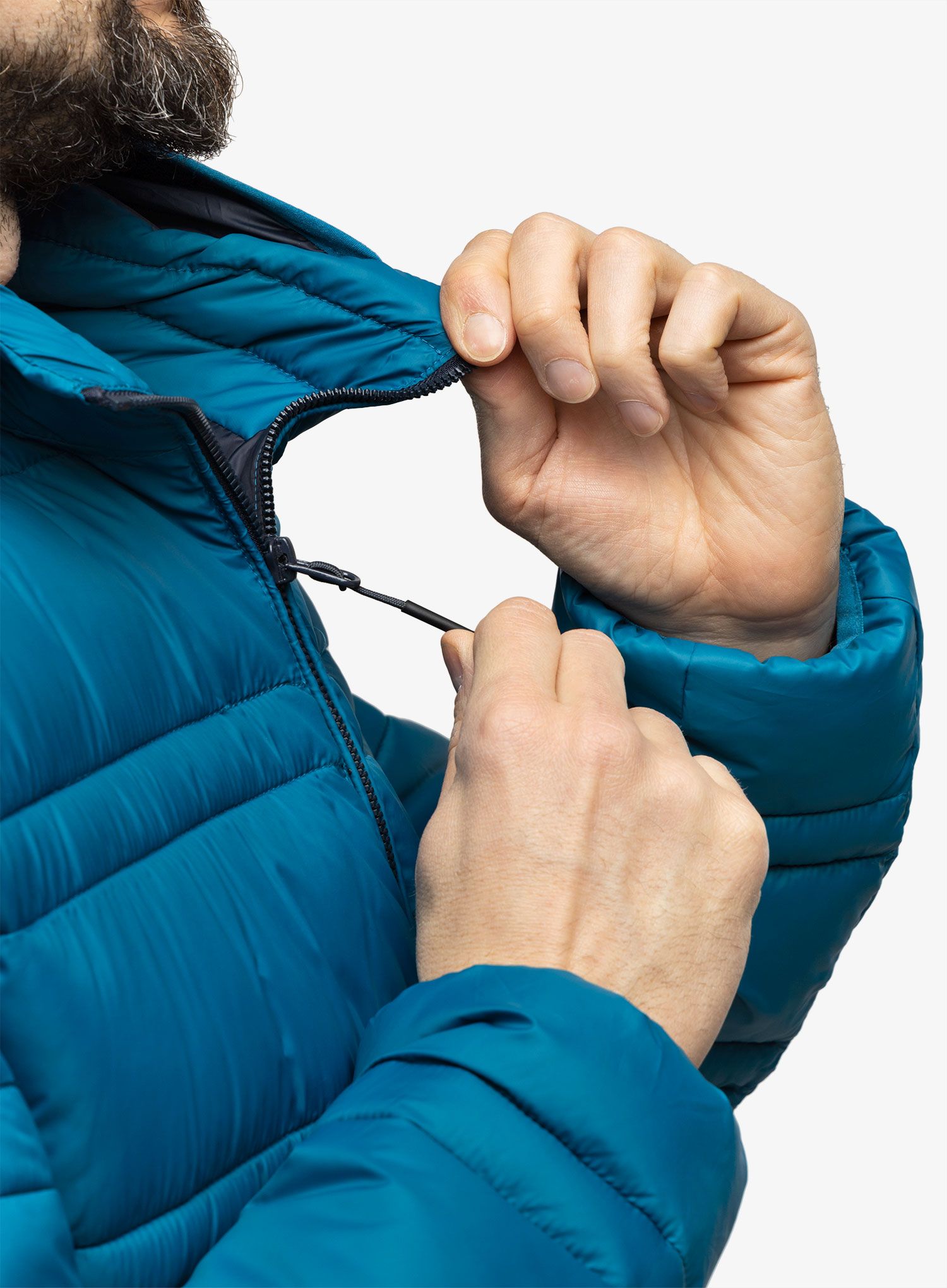 Sintetična jakna CMP Jacket Snaps Hood Tresh - petrol